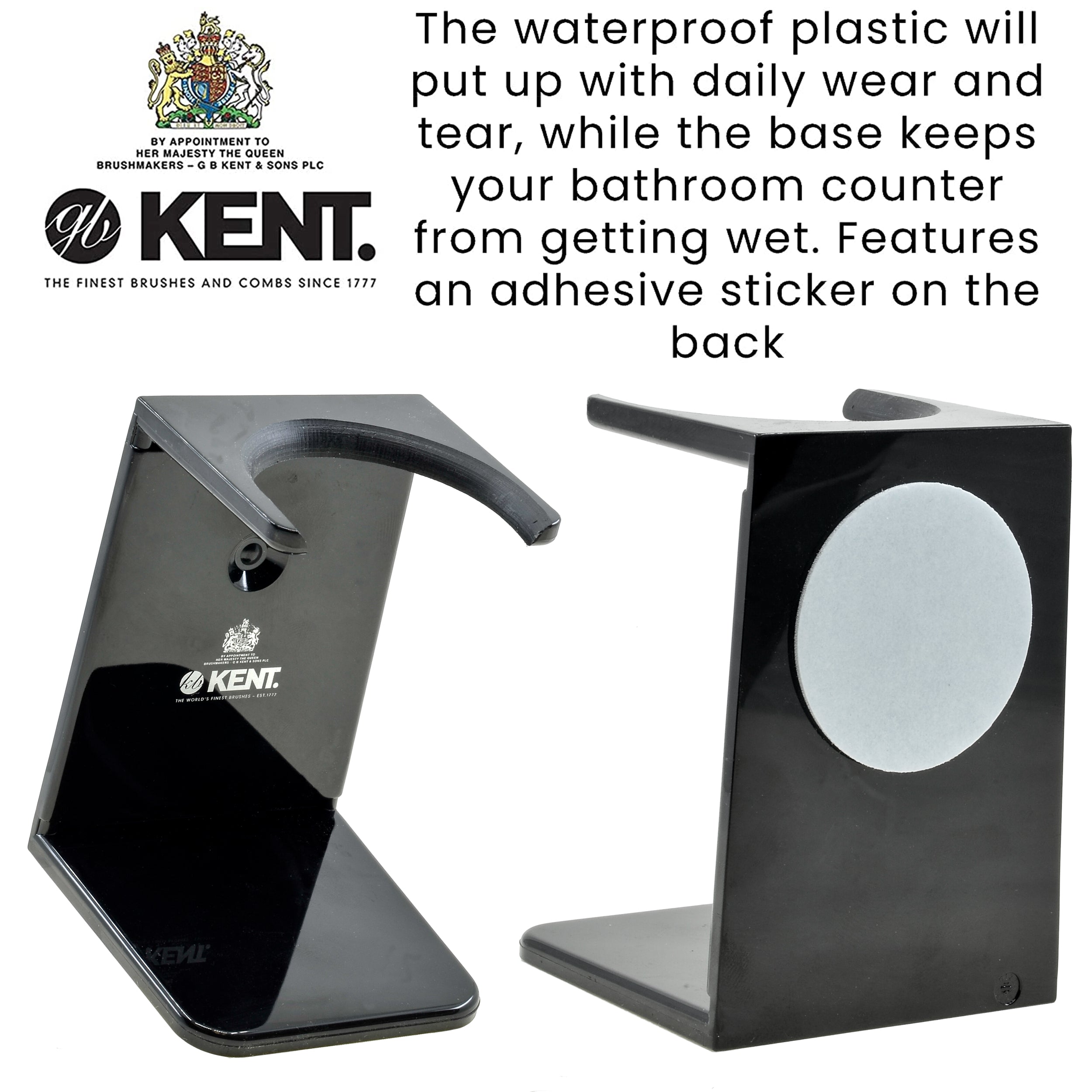 Large Shaving Brush Stand with Adhesive Back