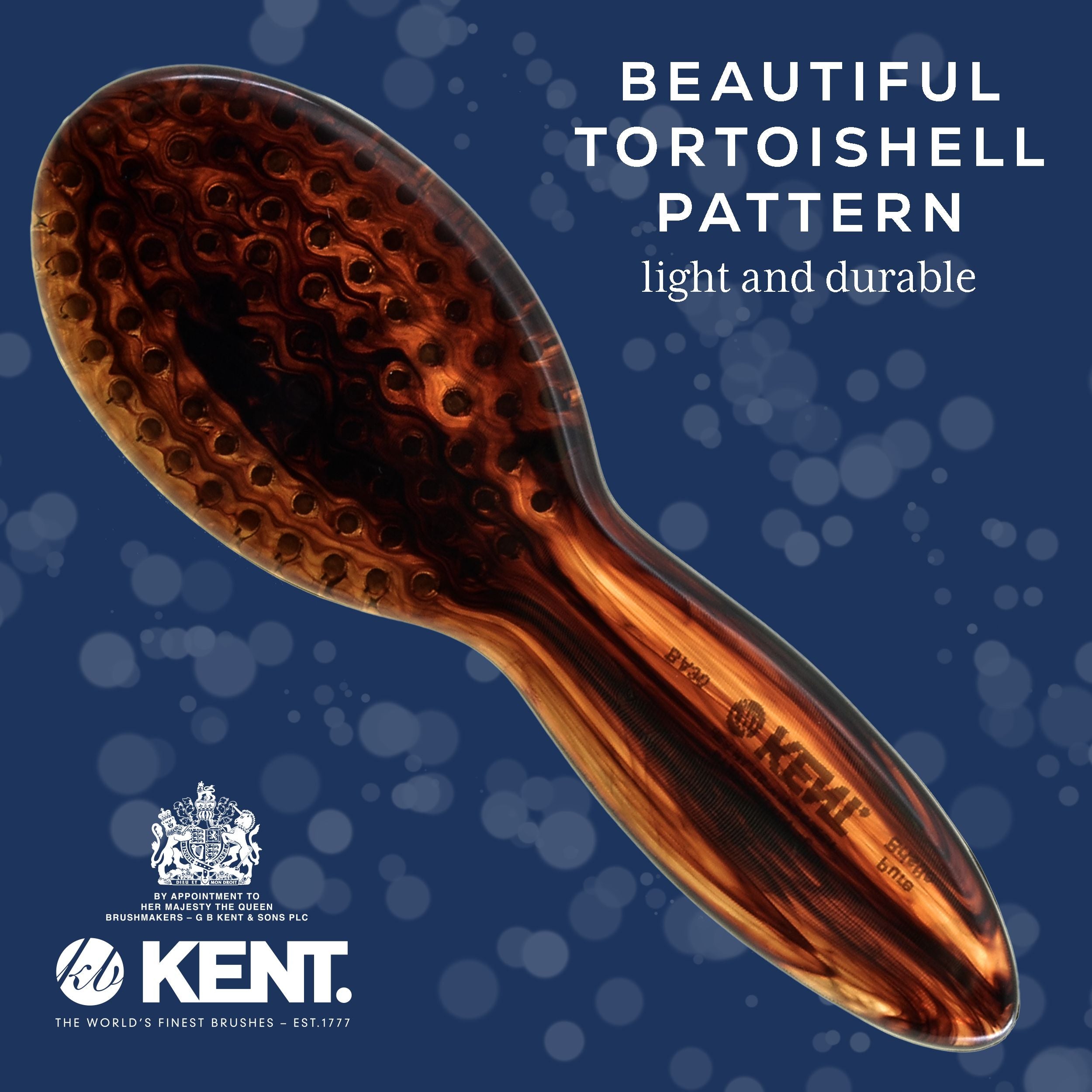 Soft White Boar Bristle Baby Hair Brush & Detangling Comb Kit