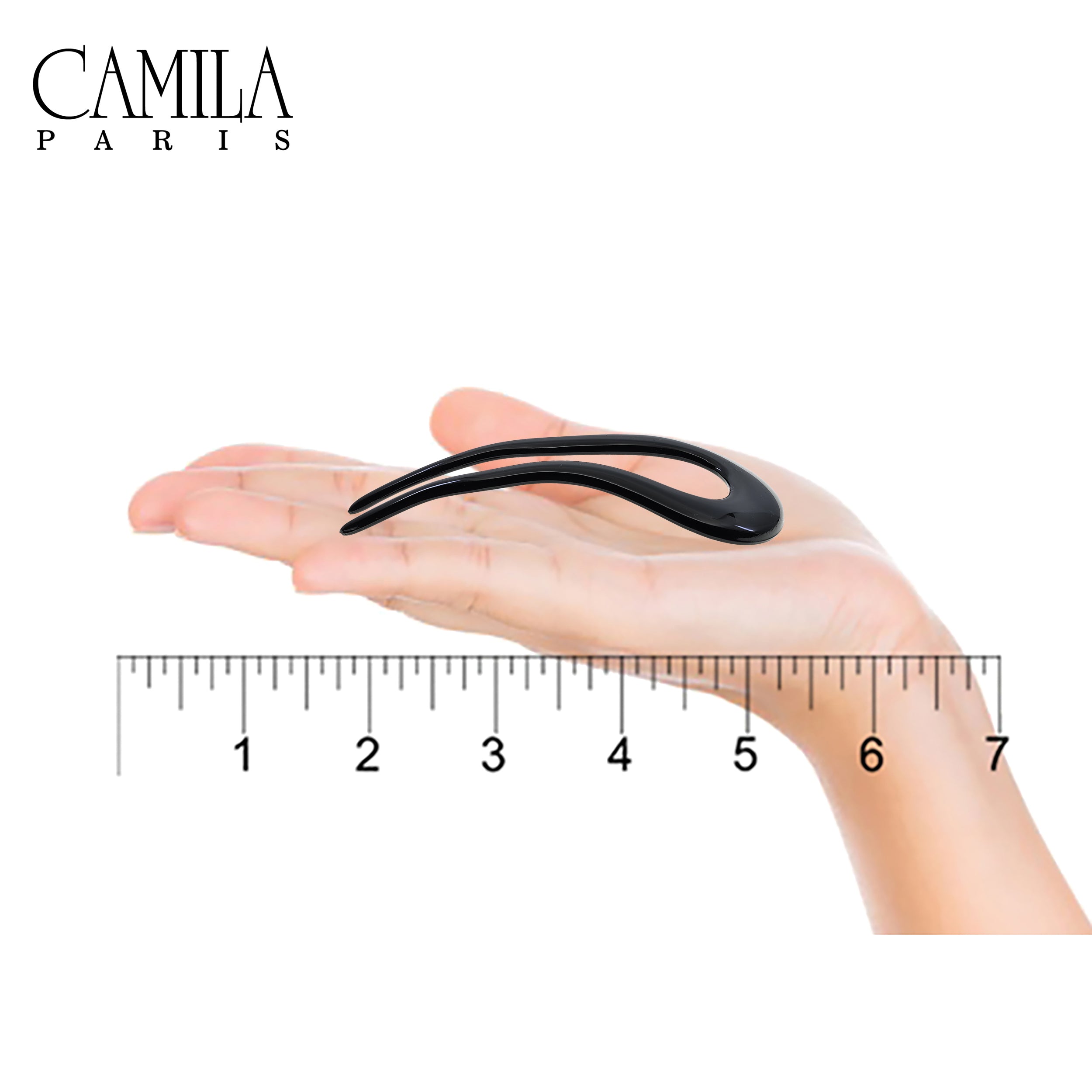 Camila Paris Hair Sticks Wavy Curved