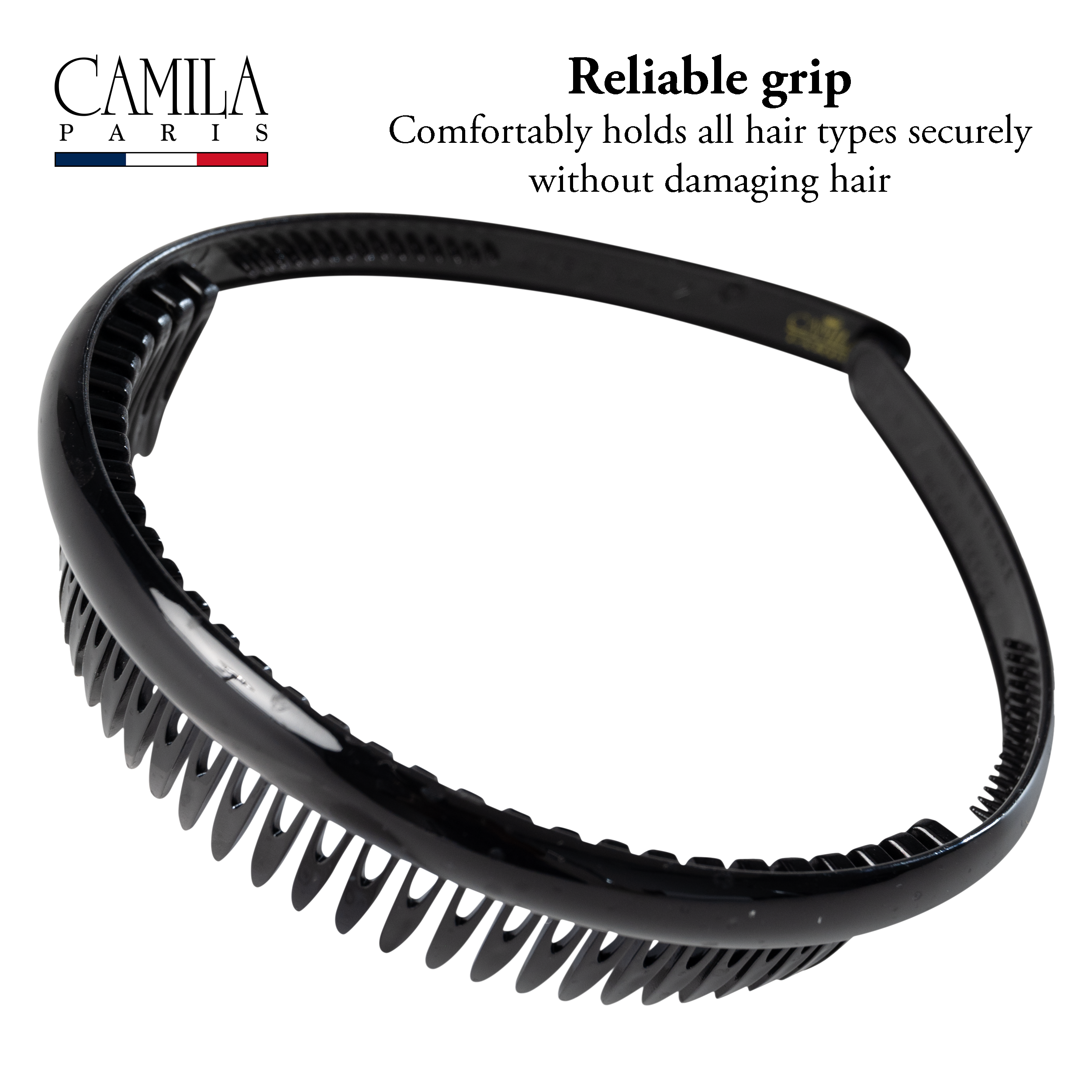 Camila Paris Headband Tooth Comb Flexible