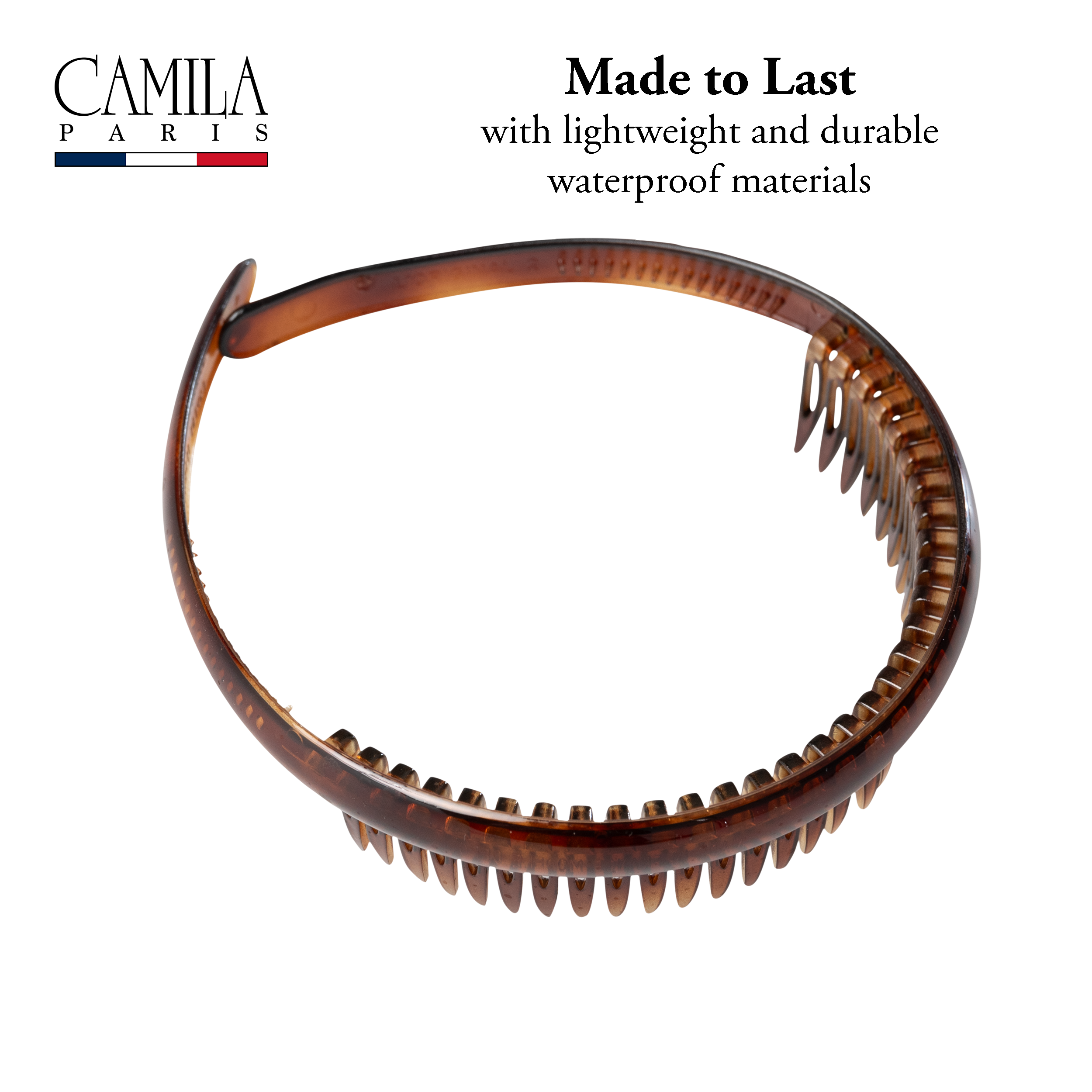 Camila Paris Headband Tooth Comb Flexible