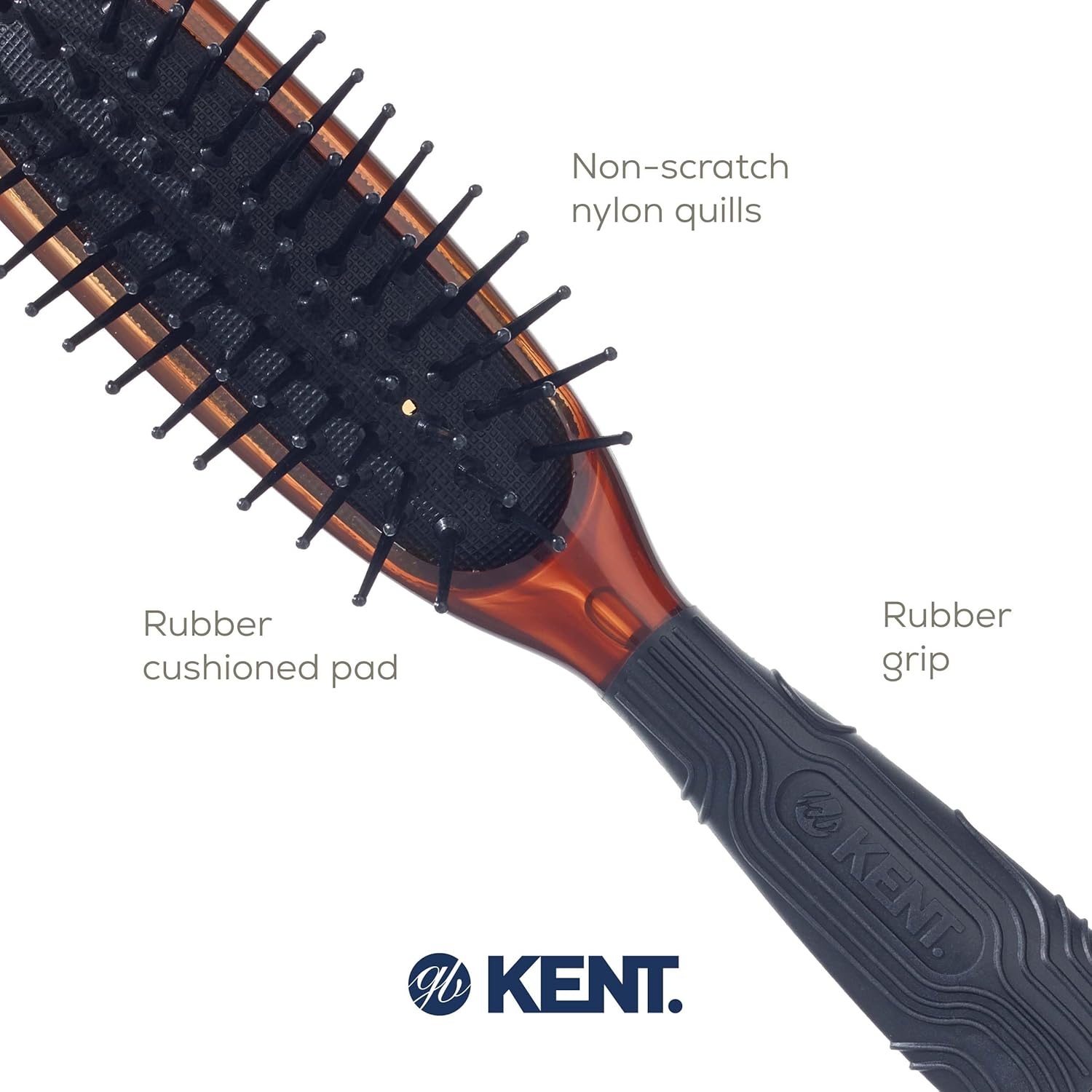 Ball Tipped Pins Narrow Hair Brush