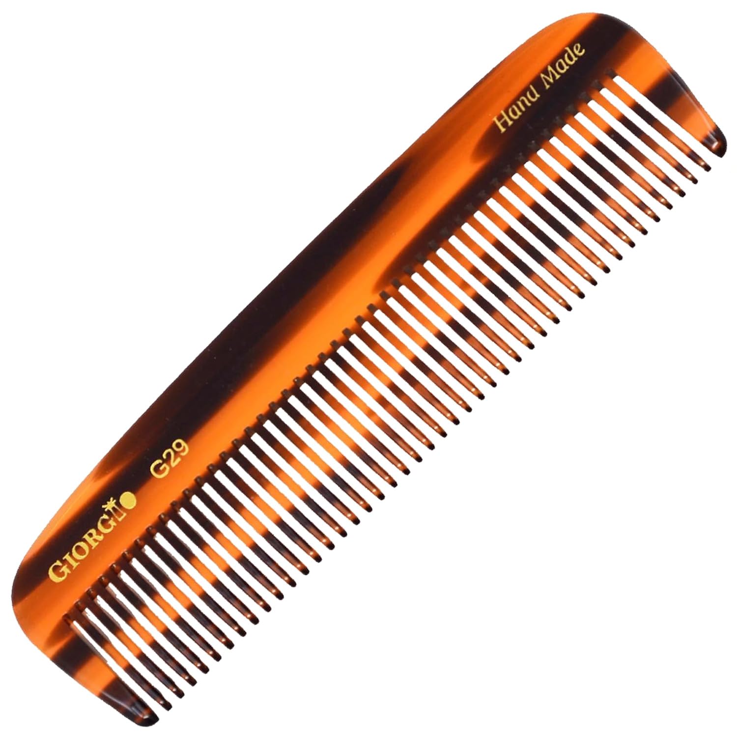 5.5" Handmade Wide Tooth Detangling Comb