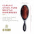 Classic Shine Black Boar Bristle Oval Hair Brush