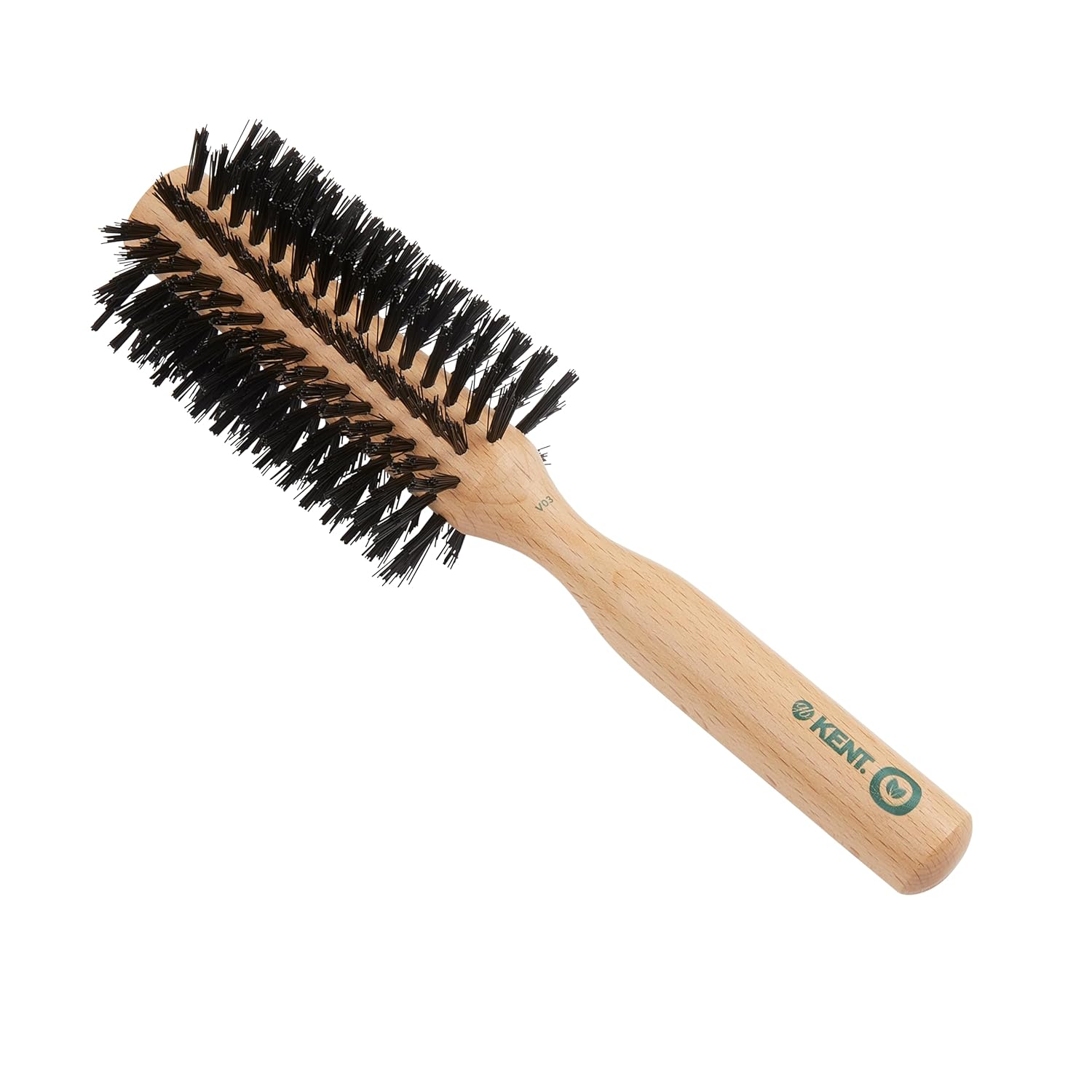 Vegan "Boar" Bristle Round Brush for Curls and Volume