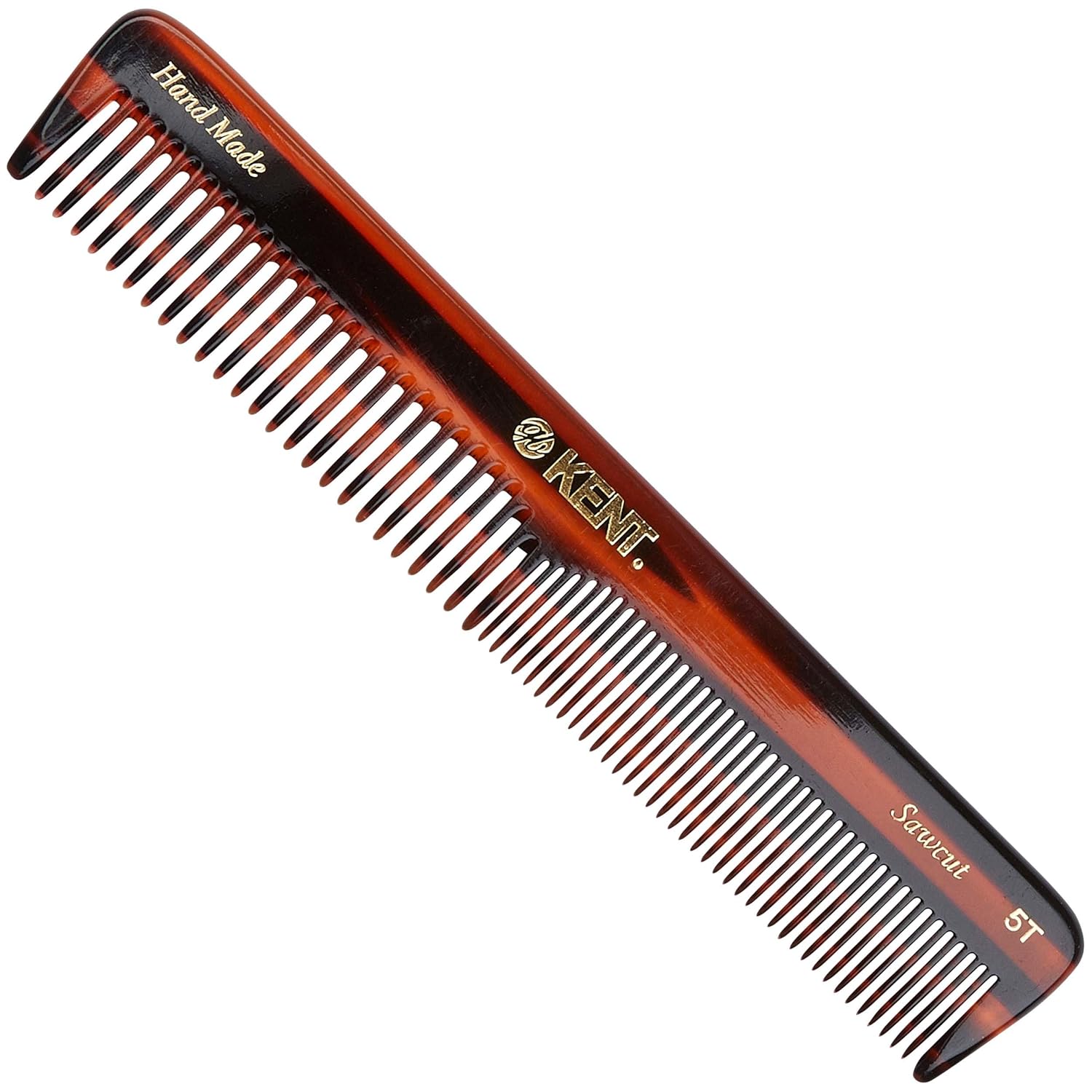 Kent 2T 6 Inch Handmade Coarse / Fine Double Tooth Hair Dressing Comb