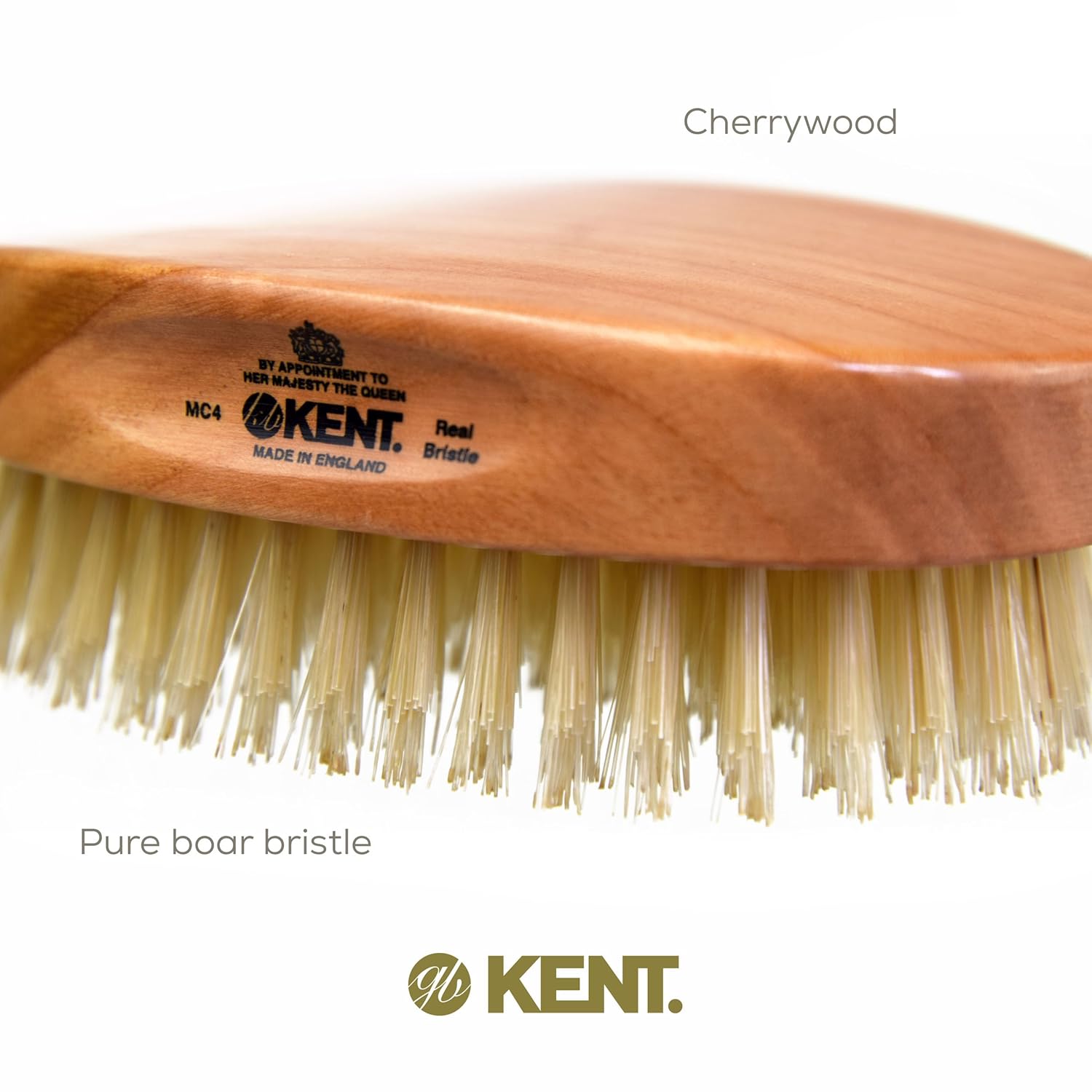Kent MC4 Travel Oval Club Brush