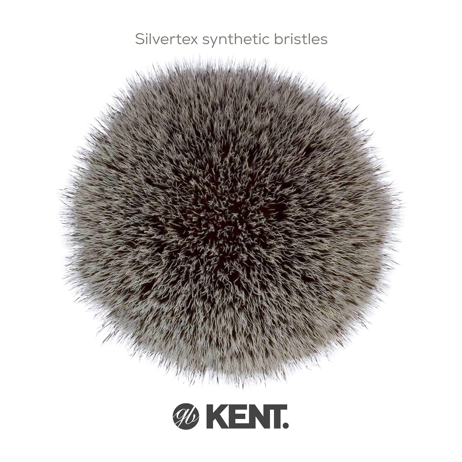 White Medium Travel Size Shaving Brush