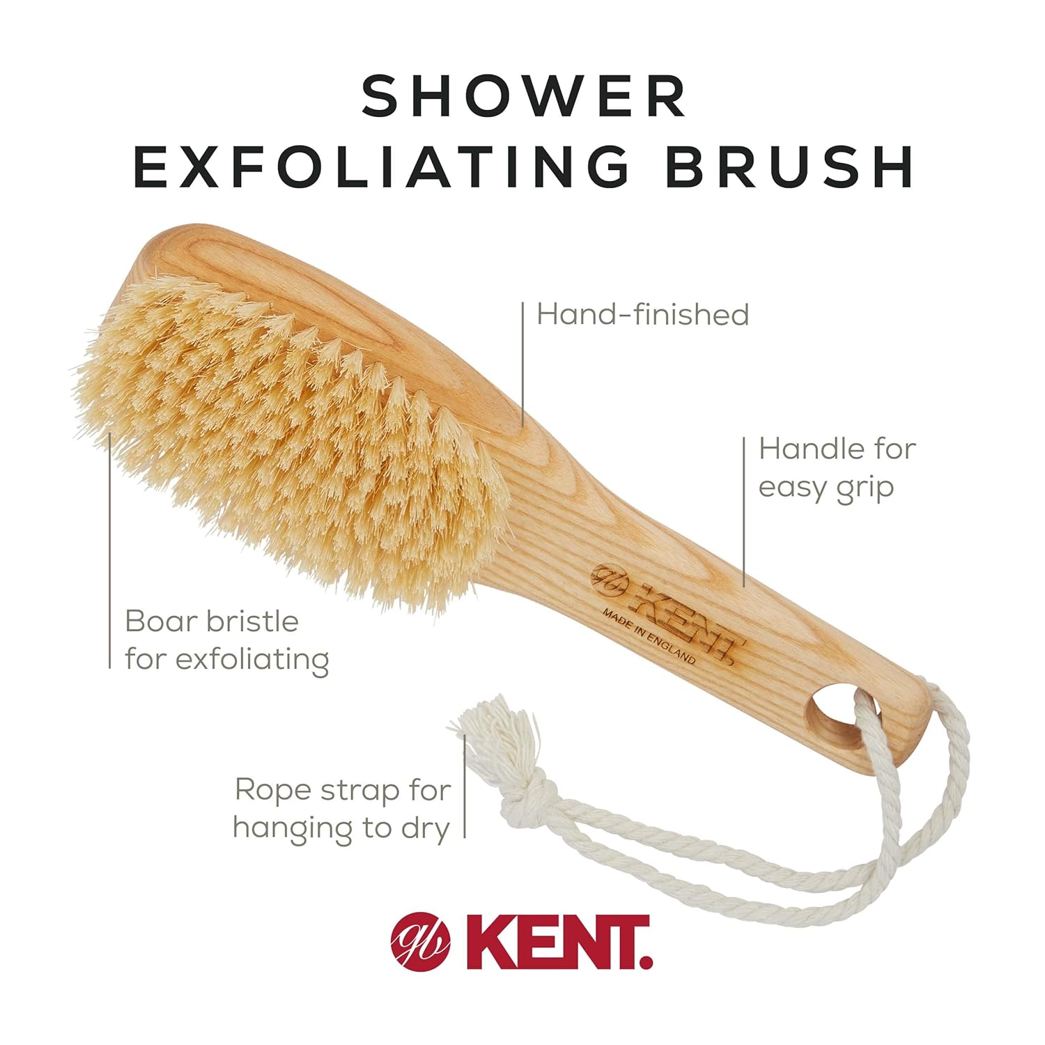Bath and Body Brush Travel Size