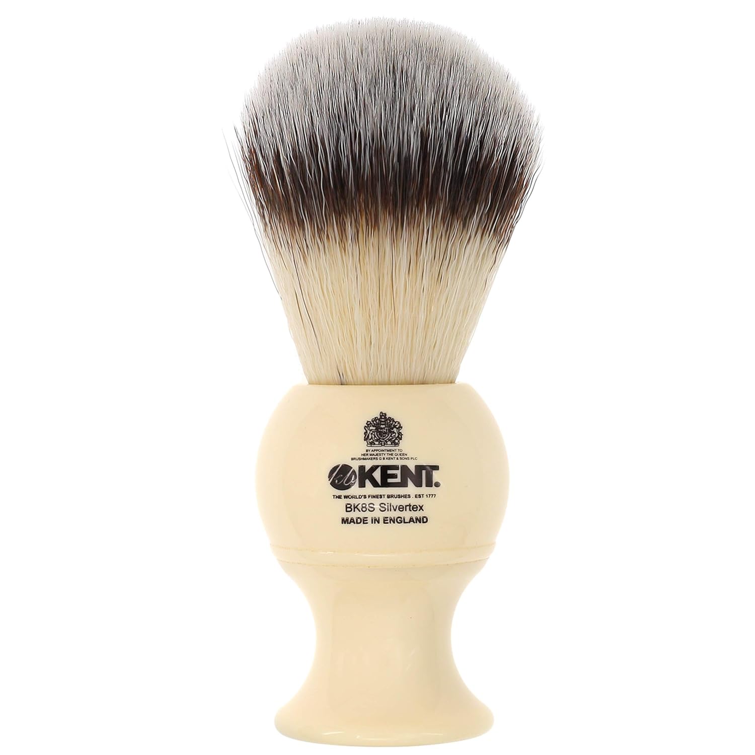Silvertex Synthetic Bristle Large Shaving Brush - Ivory