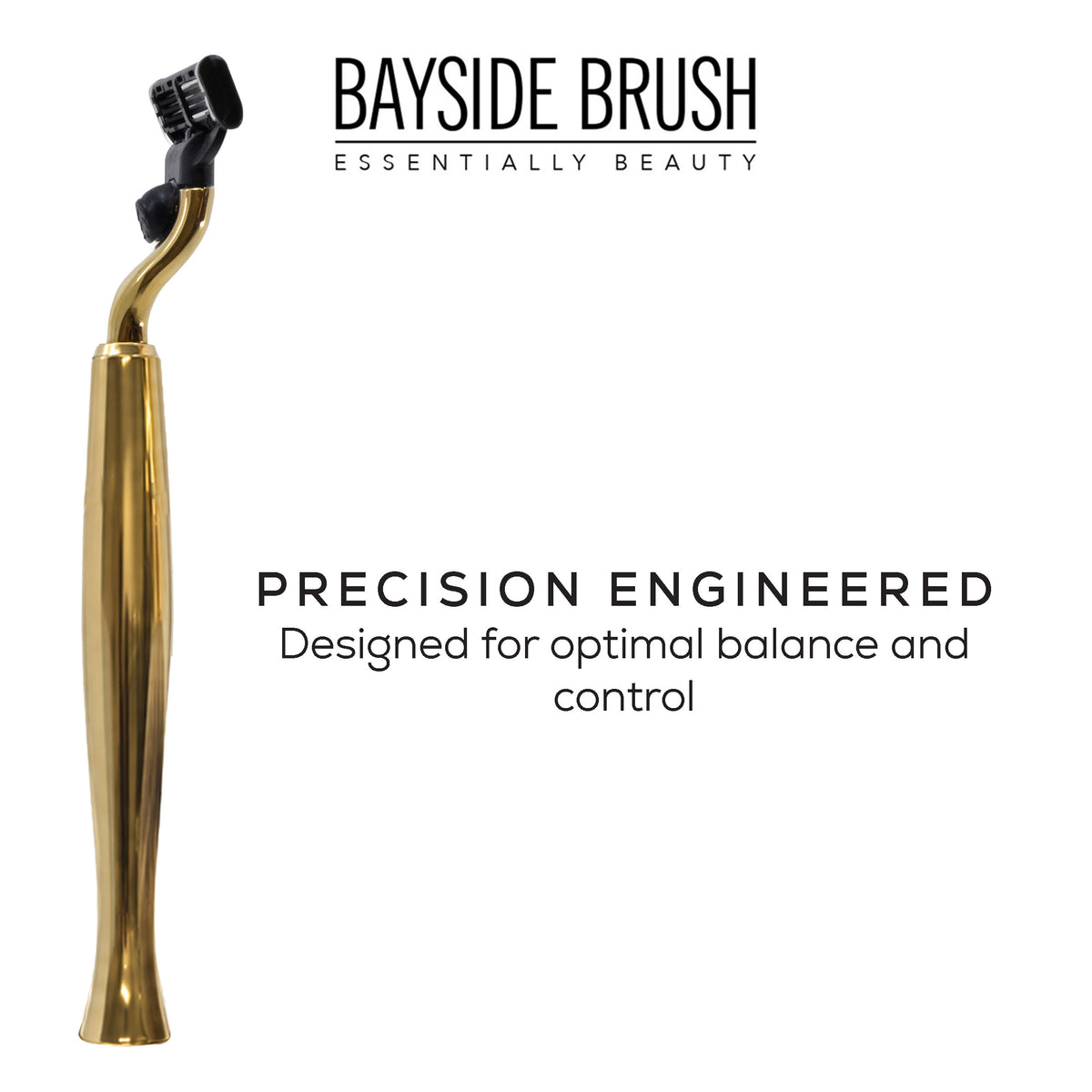 Italian Gold-Plated Chrome Shaving Set & Mach3-Compatible Razor