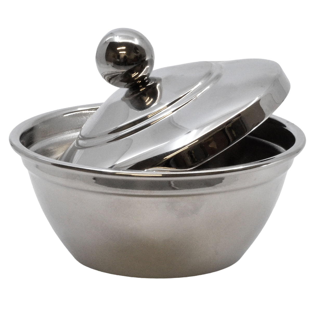 Italian Chrome Shaving Soap Bowl