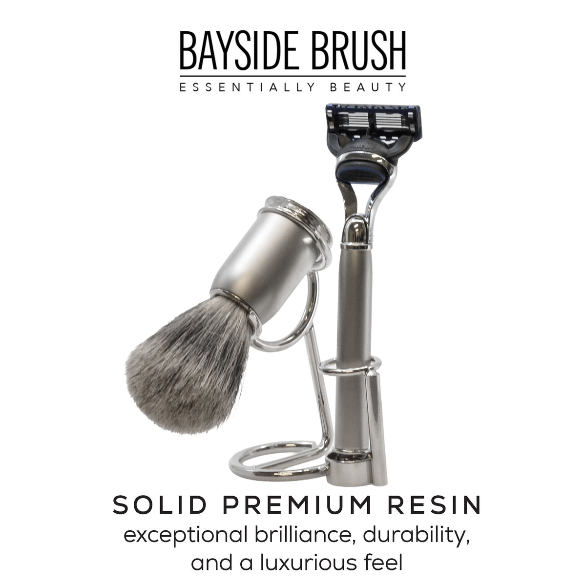 Italian Chrome Shaving Set