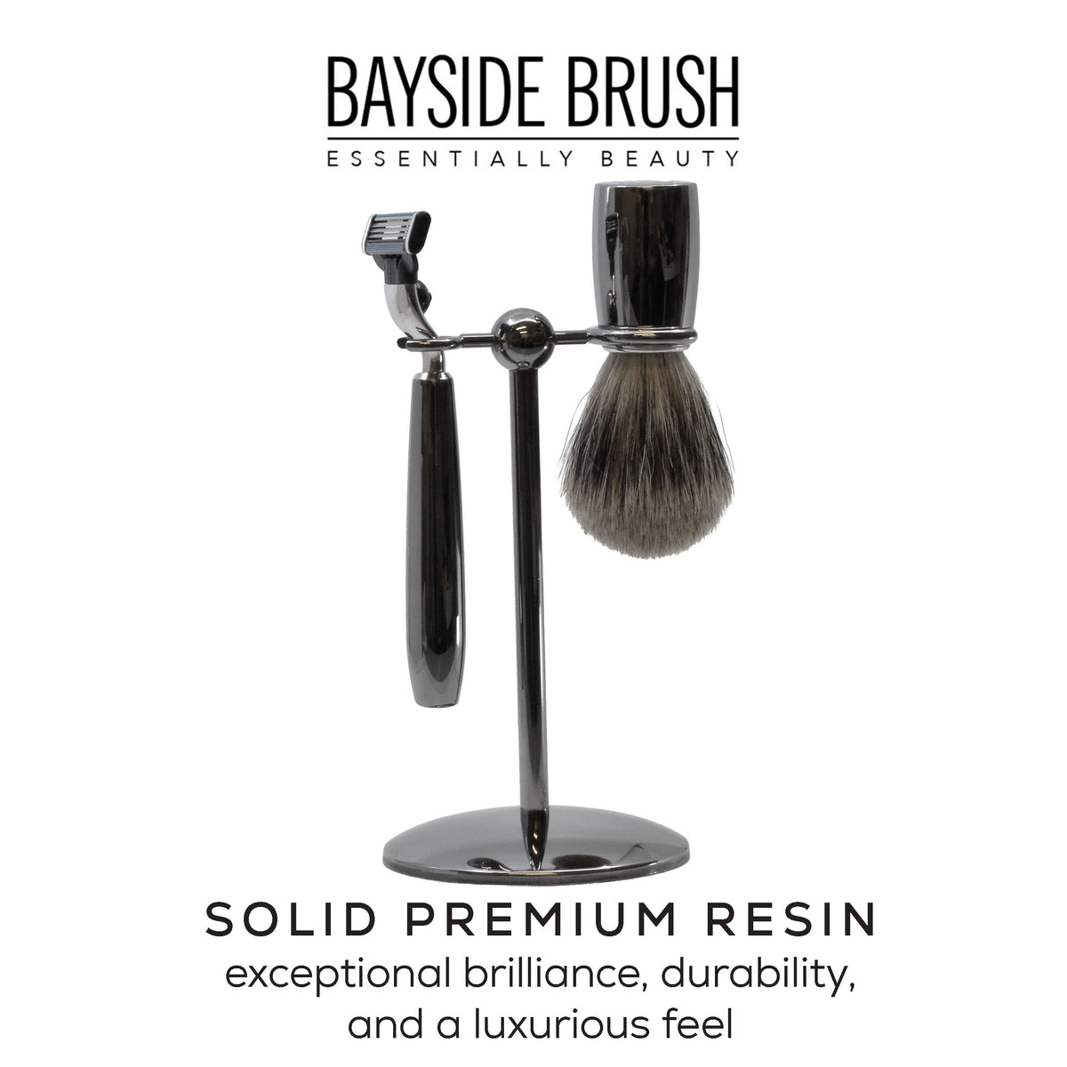 Italian Chrome Shaving Set