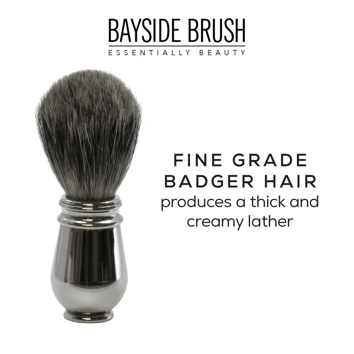 Italian Chrome Shaving Set