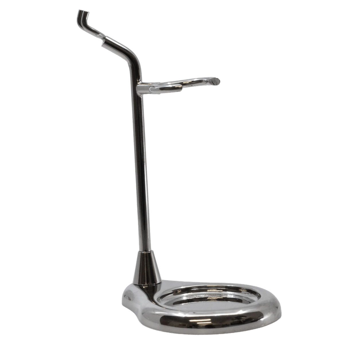 Chrome Razor & Brush Stand