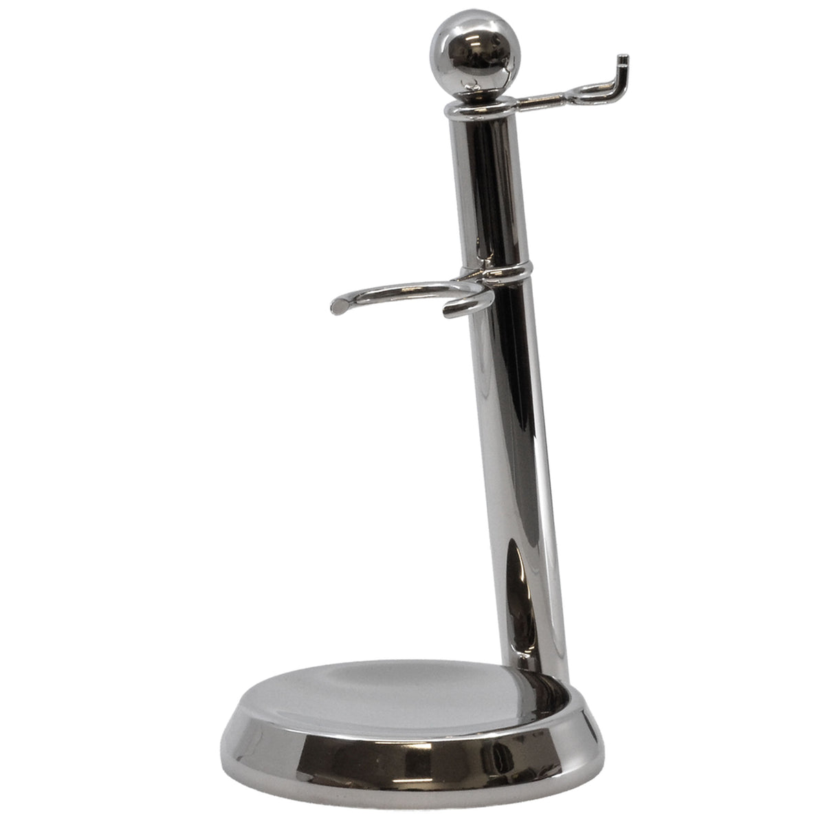 Chrome Razor & Brush Stand