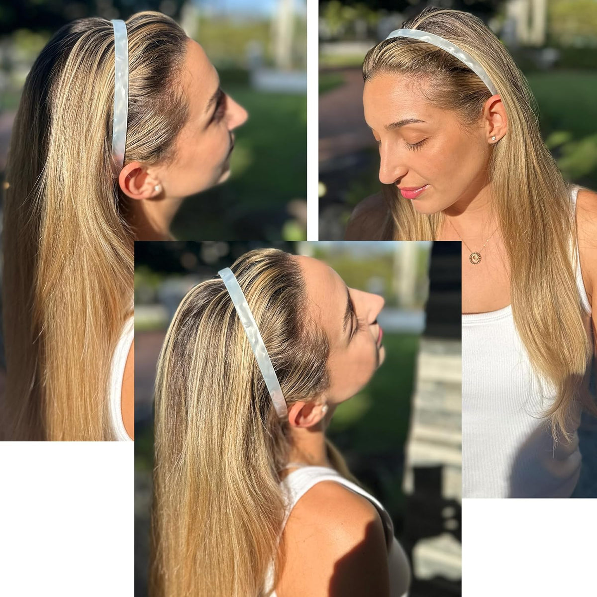 Camila Paris Classic Flat Flexible Headband 0.5"