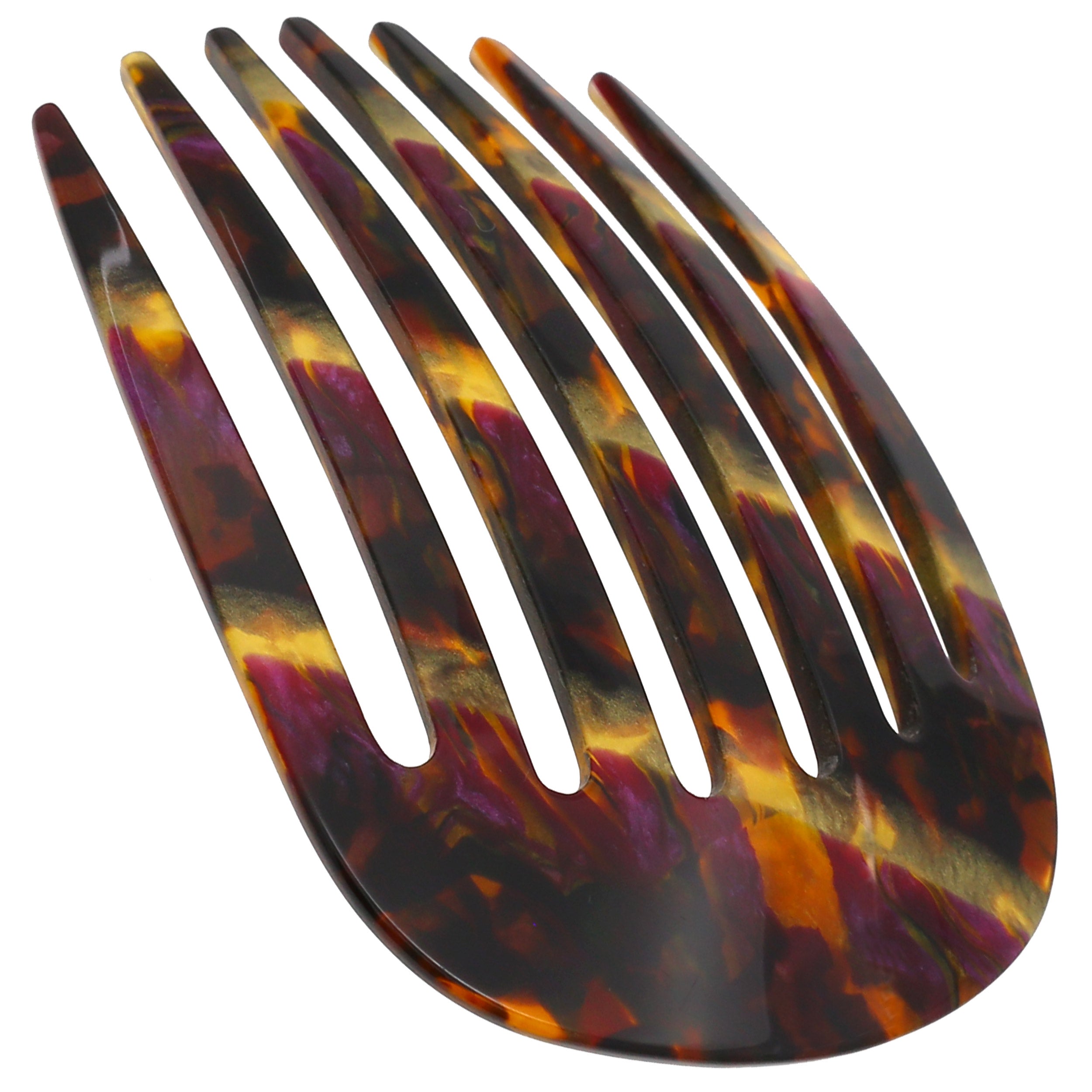 Camila Paris Round Classic 7-Tooth Side Comb