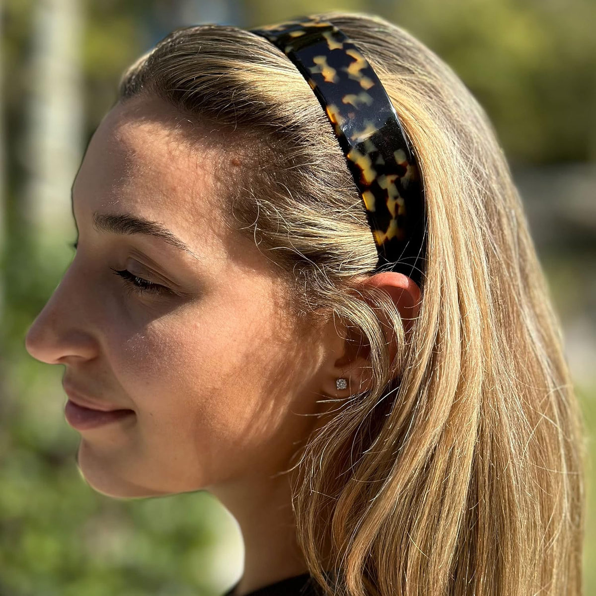 French Classic Flat Flexible Headband 1.2"