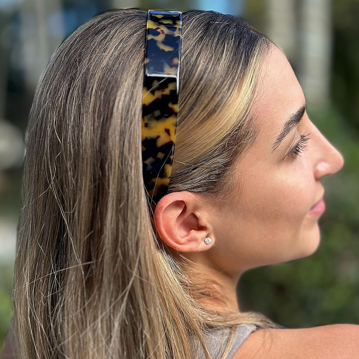 French Classic Flat Flexible Headband 0.625"