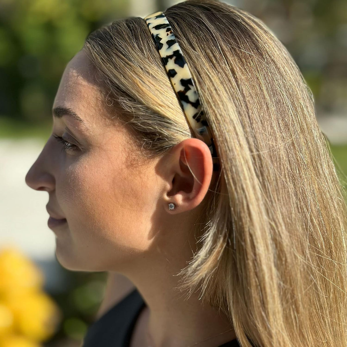 French Classic Flat Flexible Headband 0.625"