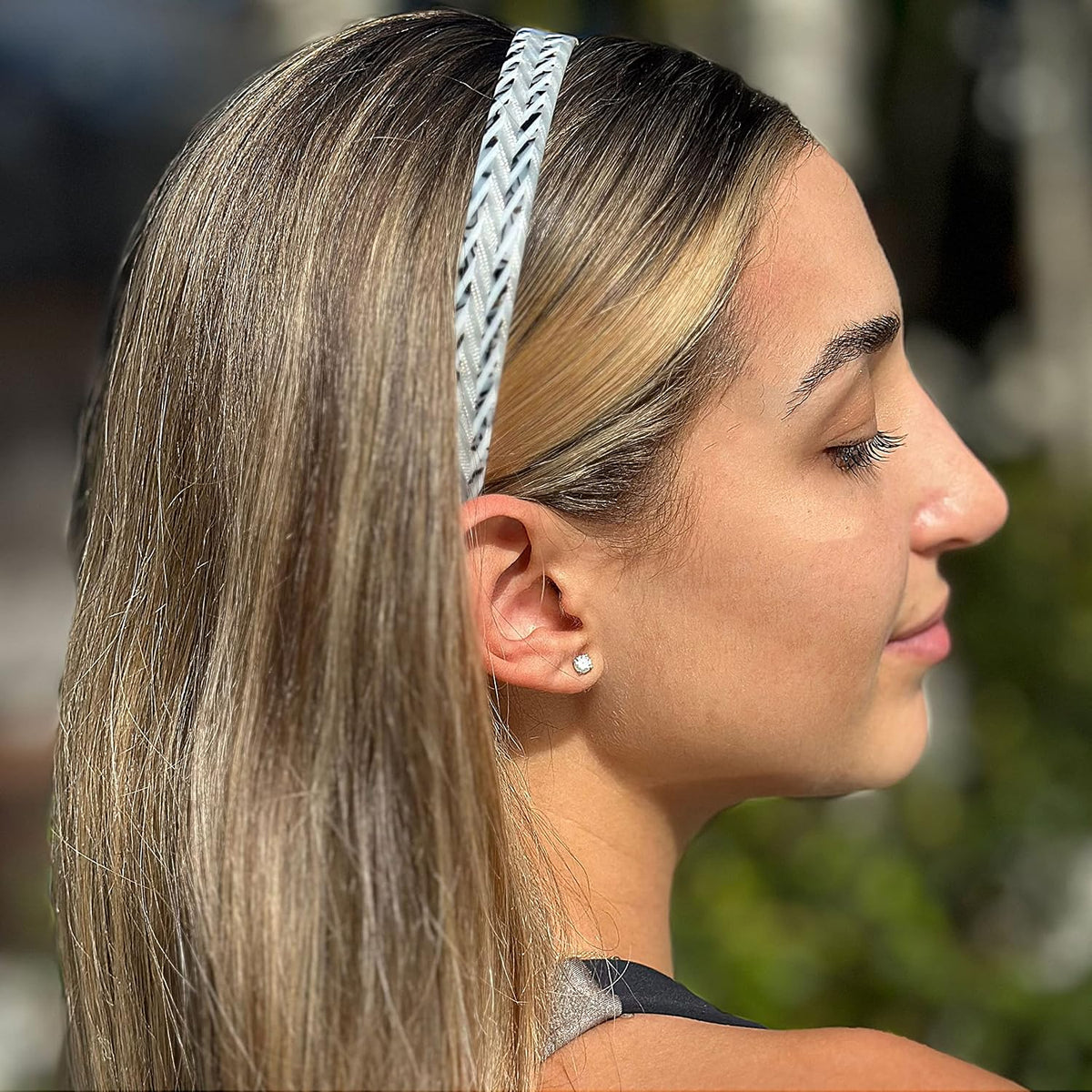 French Classic Flat Flexible Headband 0.625"