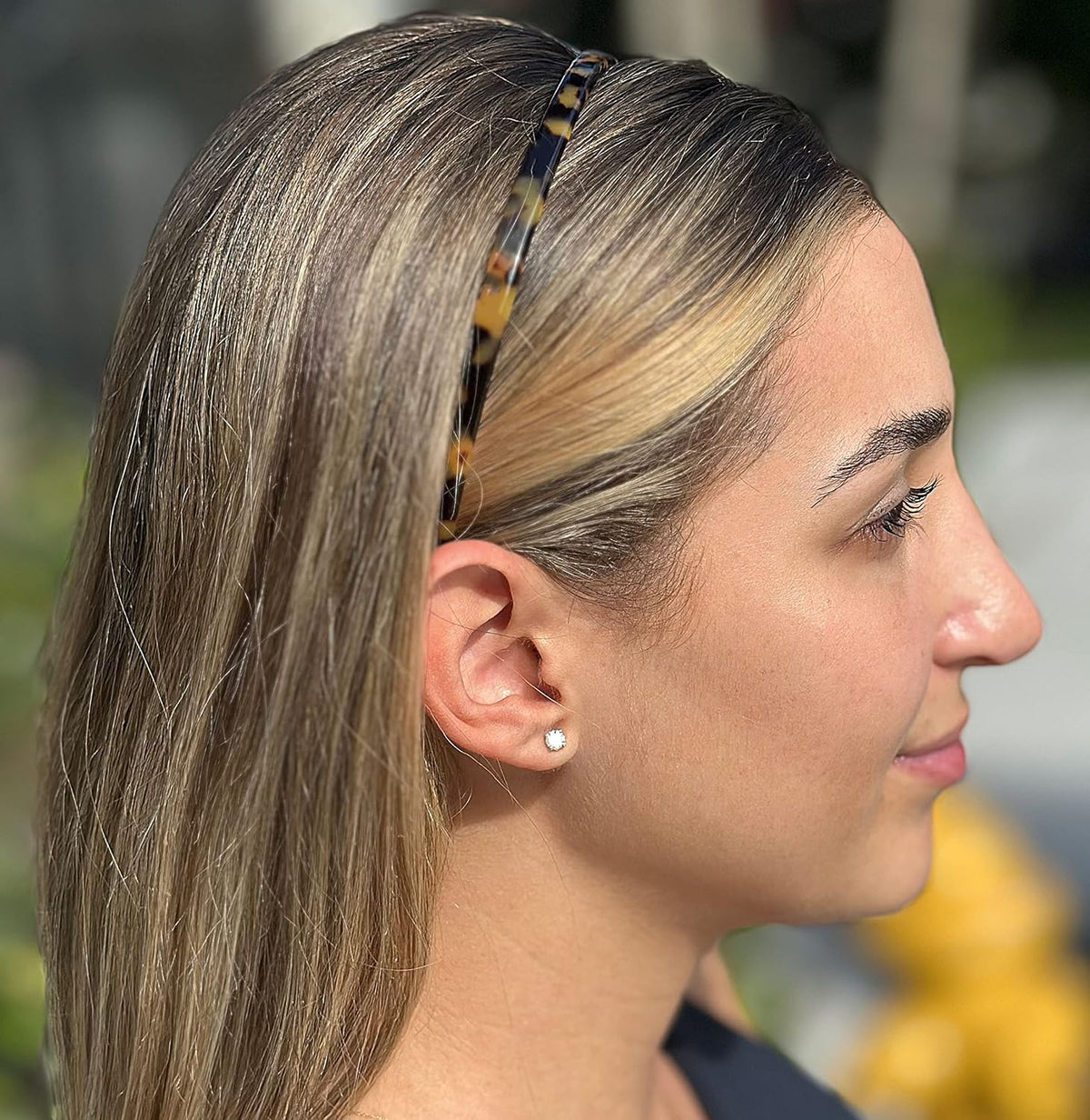 French Classic Flat Flexible Headband 0.25"