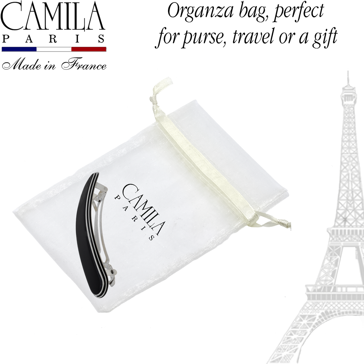 Handmade Automatic Barrette - Colette
