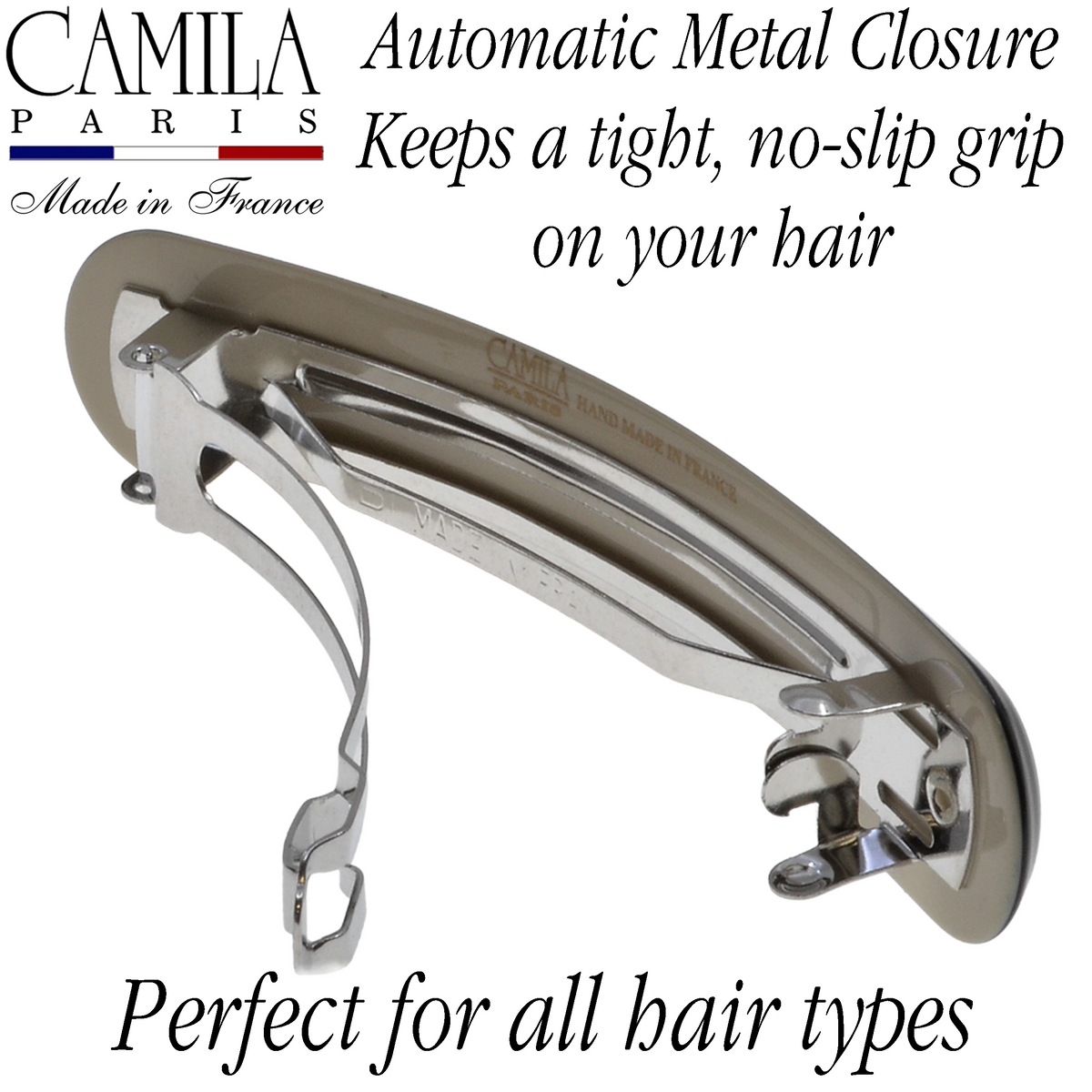 Handmade Automatic Barrette - Colette