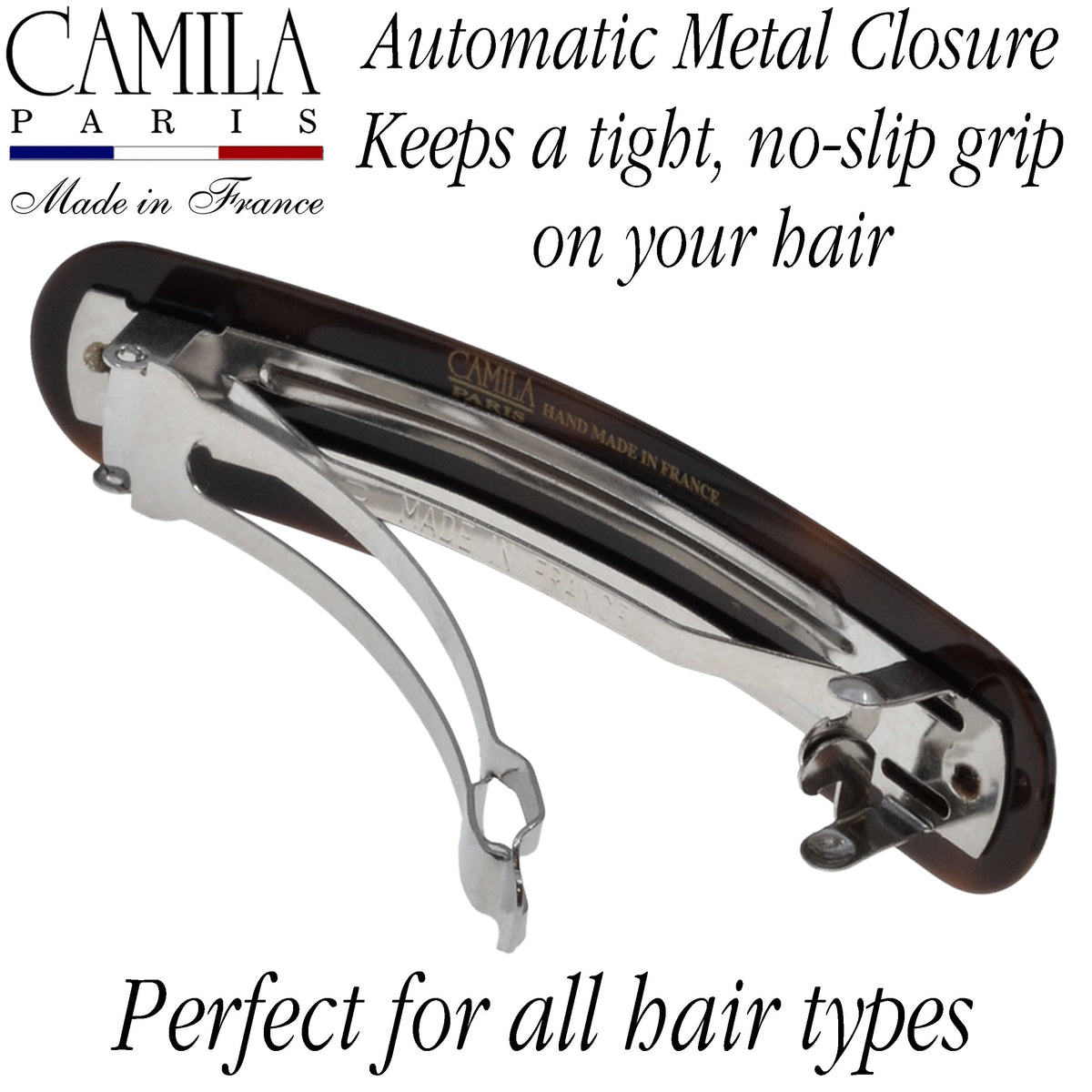 Handmade Automatic Barrette - Colette
