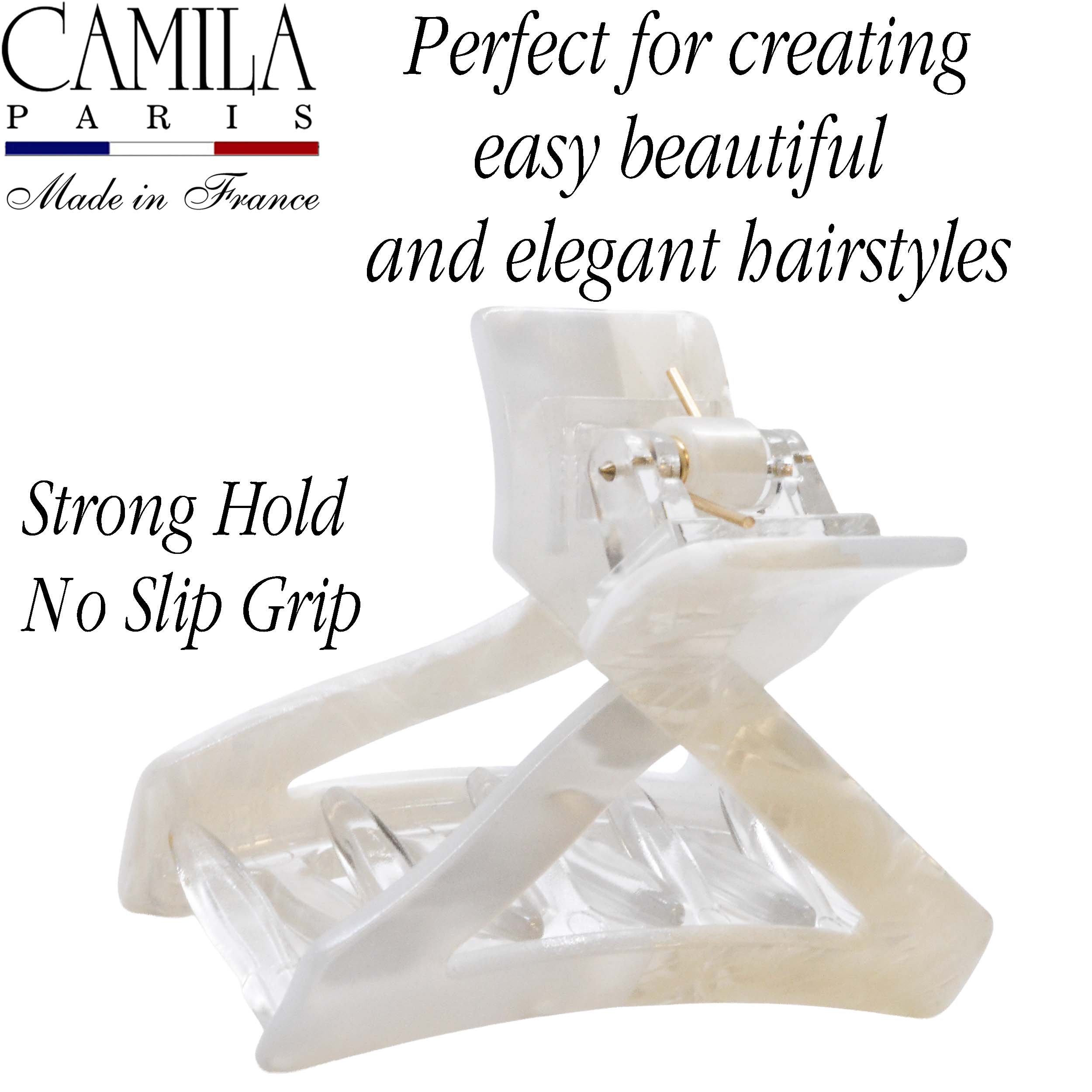 Handmade Flat Tooth Spring Cover Hair Clip - Colibri