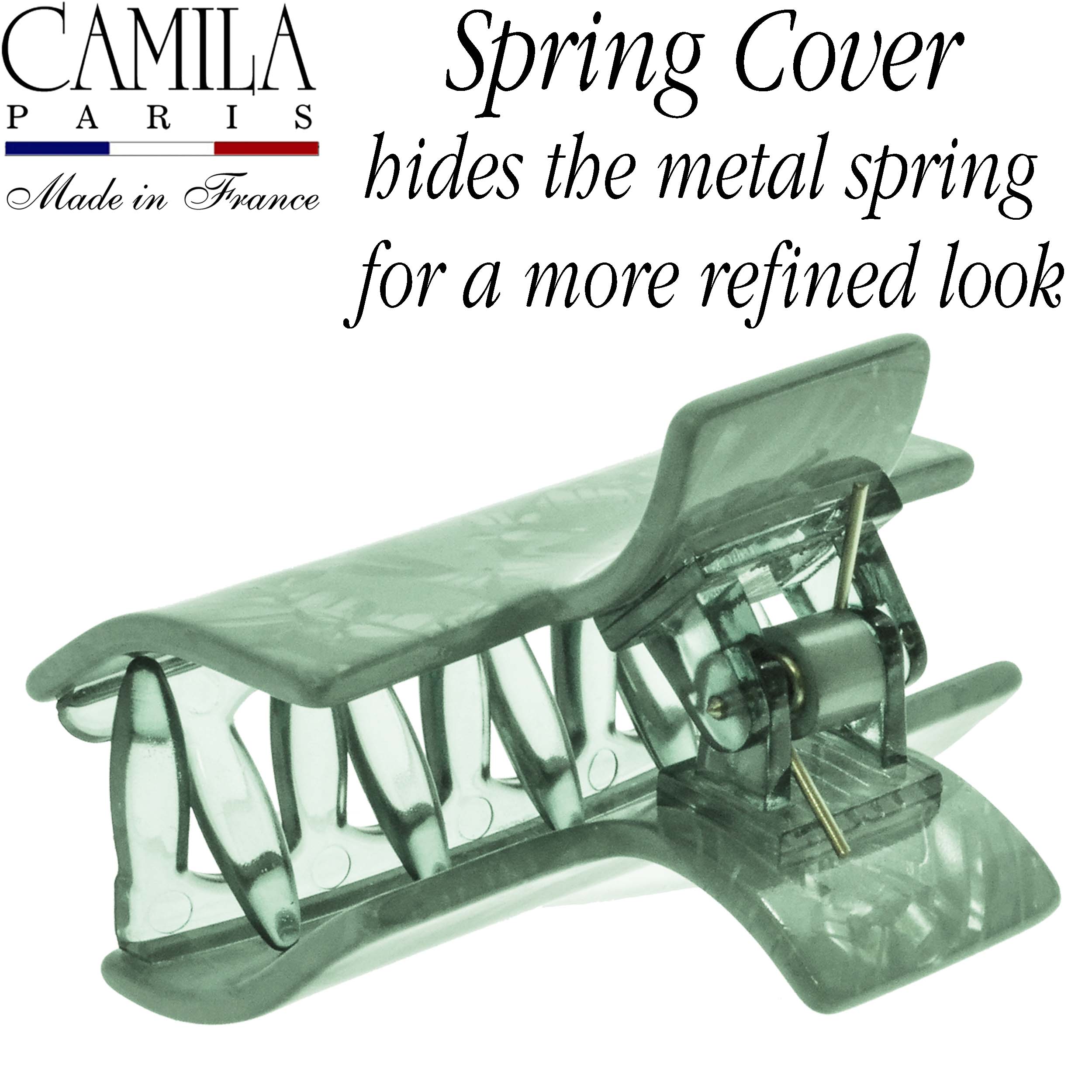 Handmade Spring Cover Hair Clip - Moineau