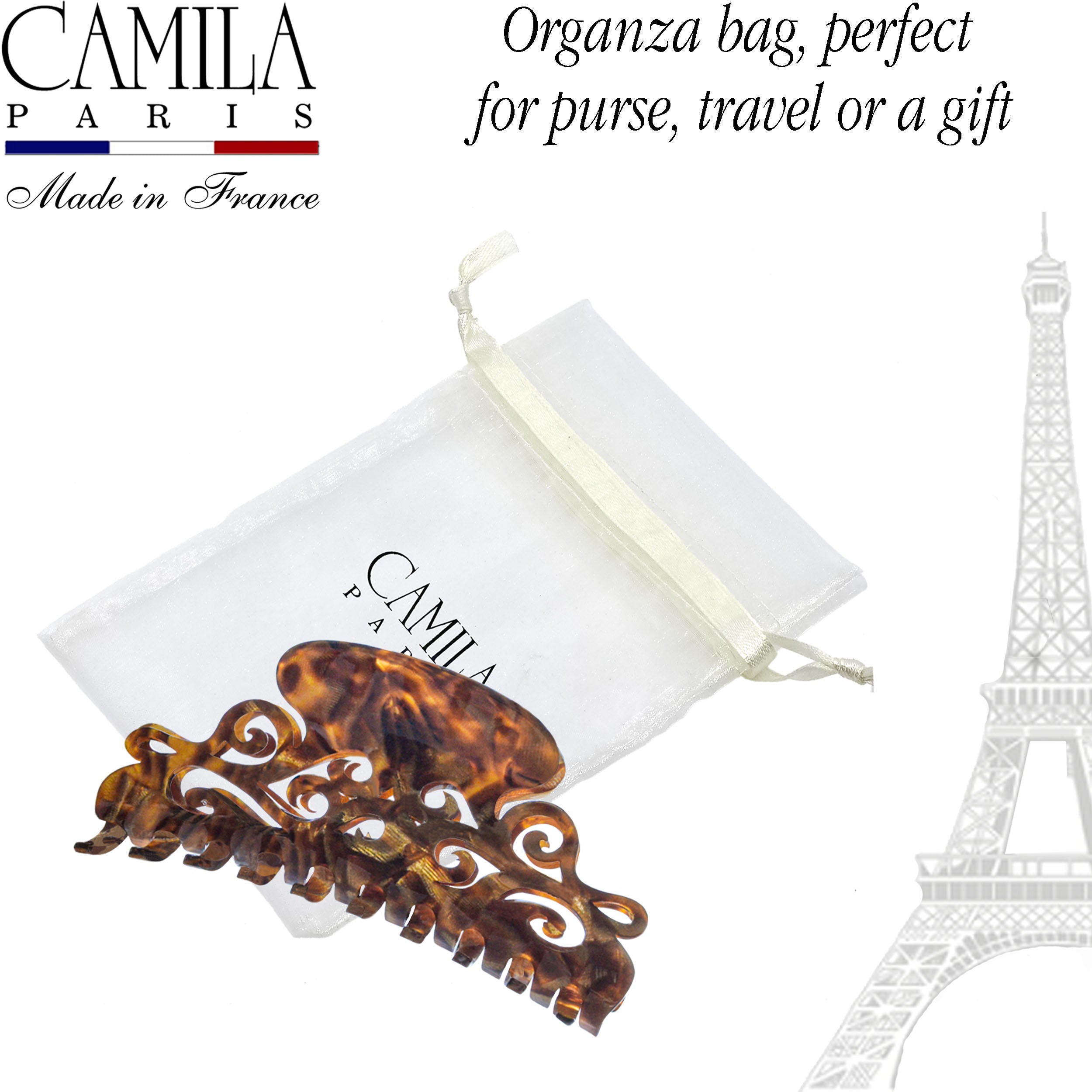 Camila Paris Handmade Volume Spring Cover Hair Clip