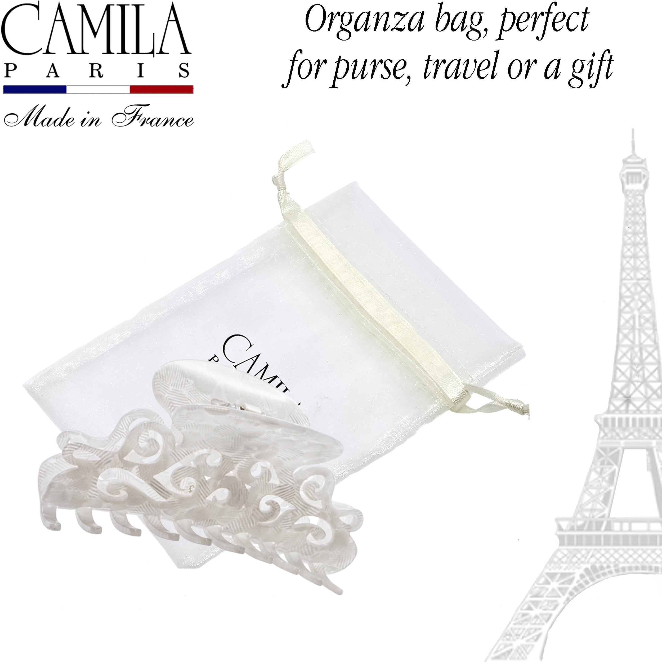 Camila Paris Handmade Volume Spring Cover Hair Clip