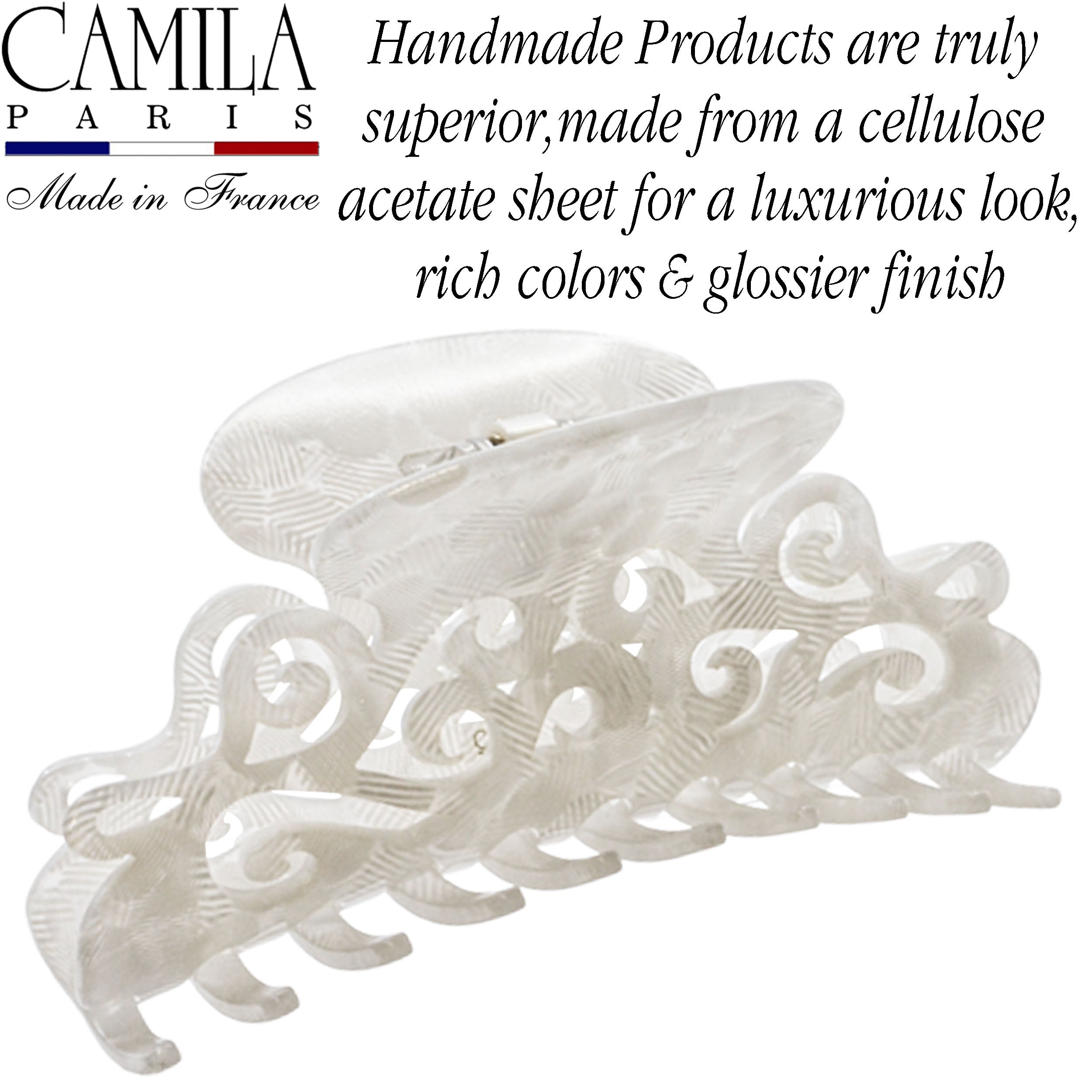 Camila Paris Handmade Volume Spring Cover Hair Clip