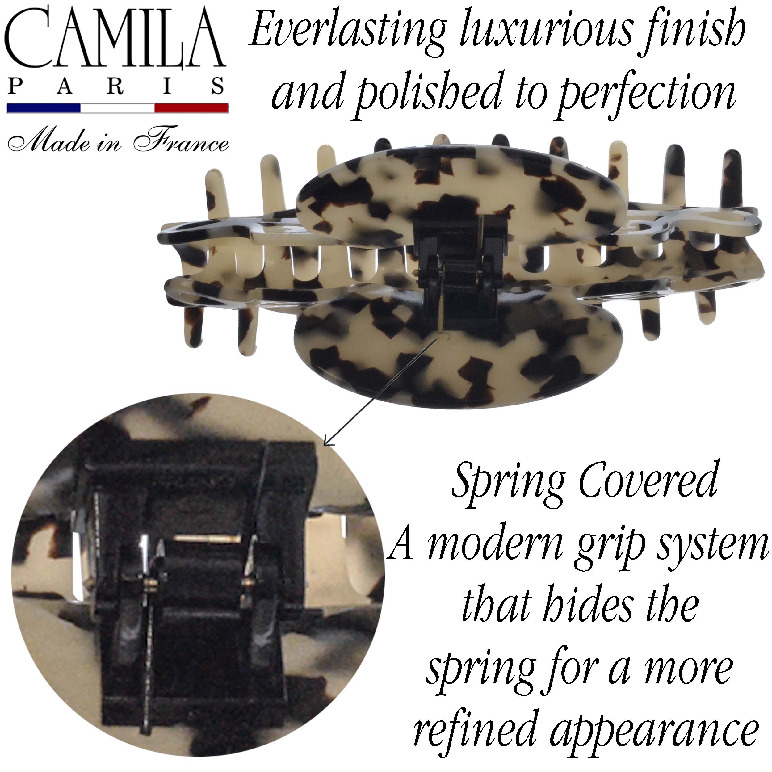Camila Paris Handmade Volume Spring Cover Hair Clip