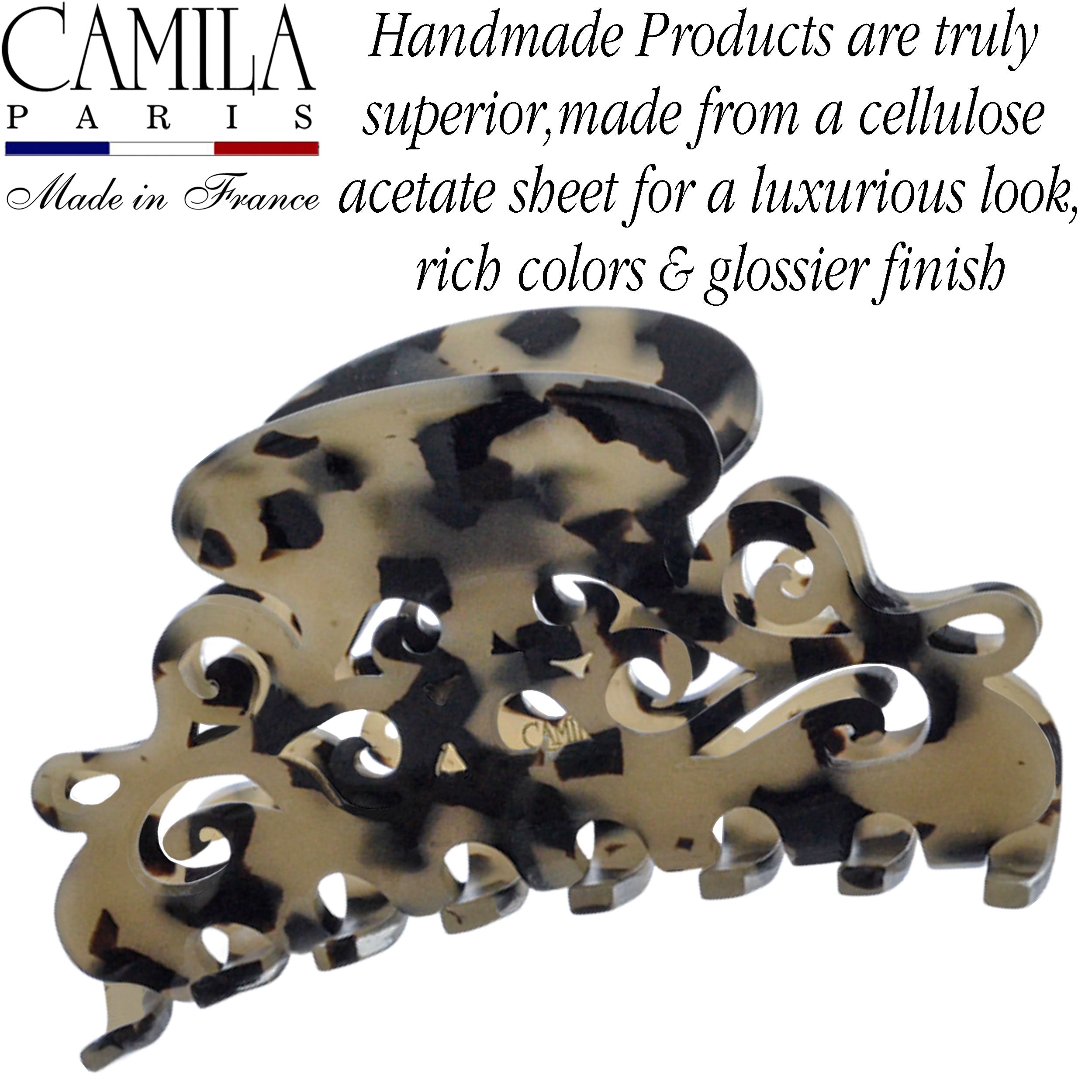 Camila Paris Handmade Volume Spring Cover Hair Clip