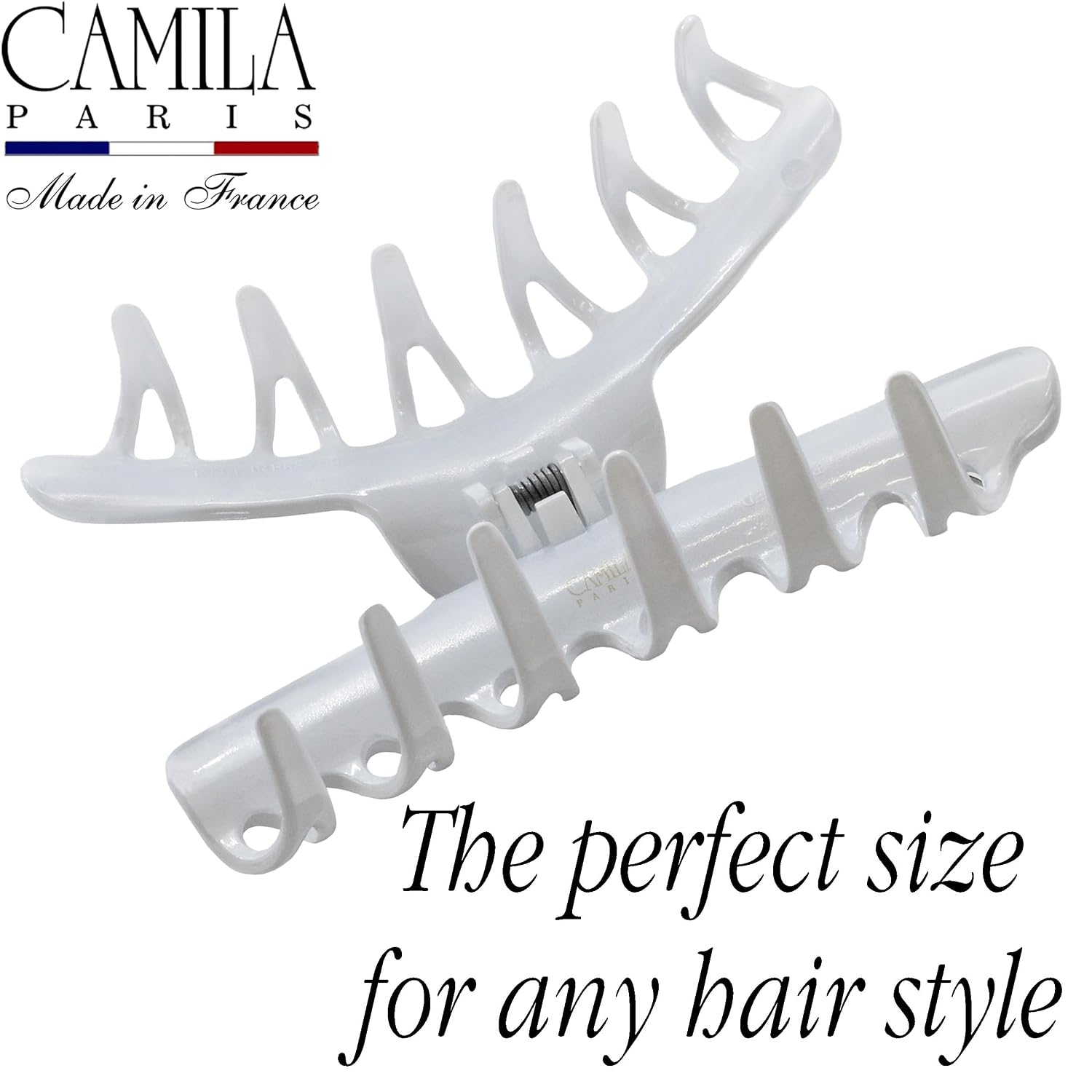 Camila Paris French Large Jaw Claw Clip for Women, 4.55"