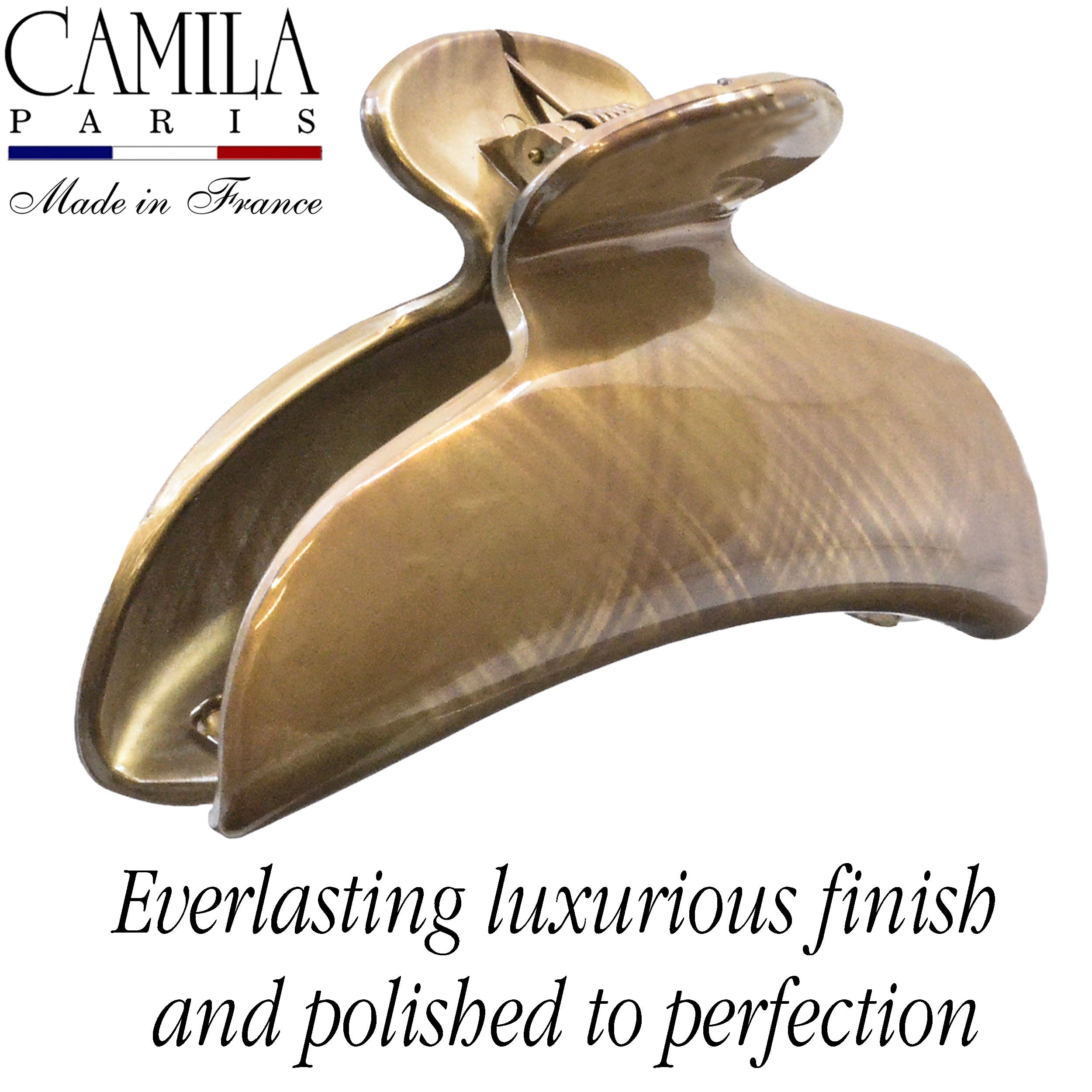 Large Flat Tooth Hair Clip - Canard