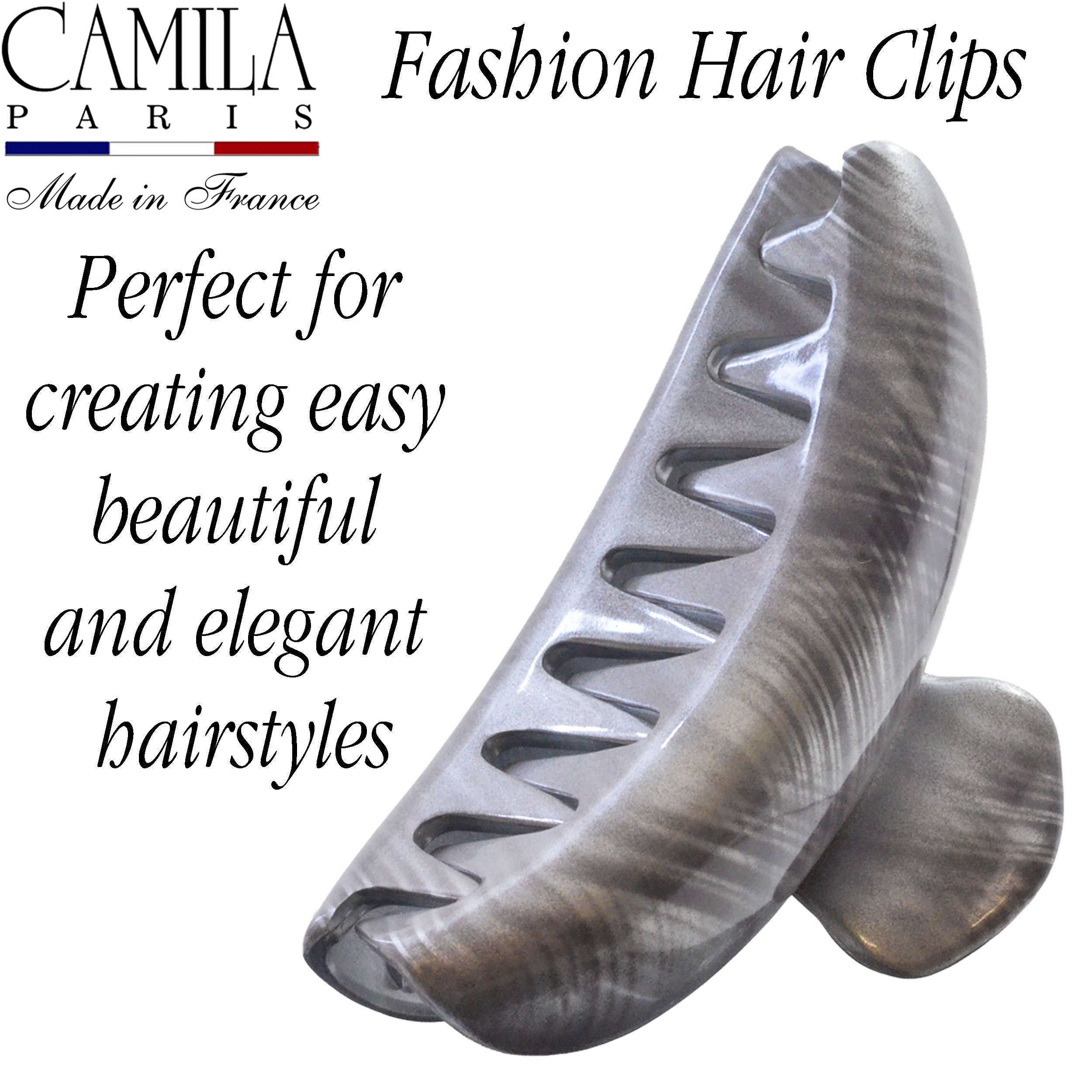 Large Flat Tooth Hair Clip - Canard