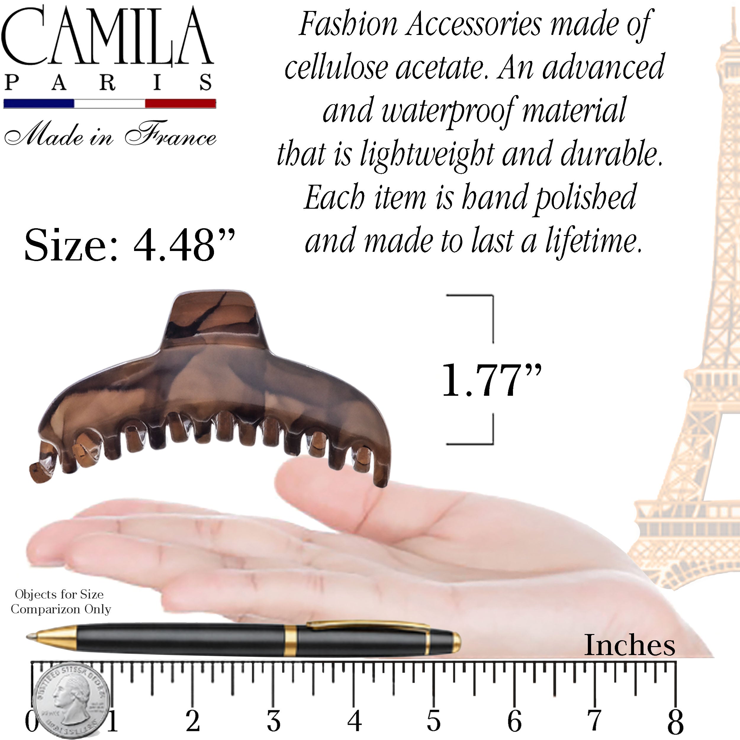Décor Hair Clip - Jardin