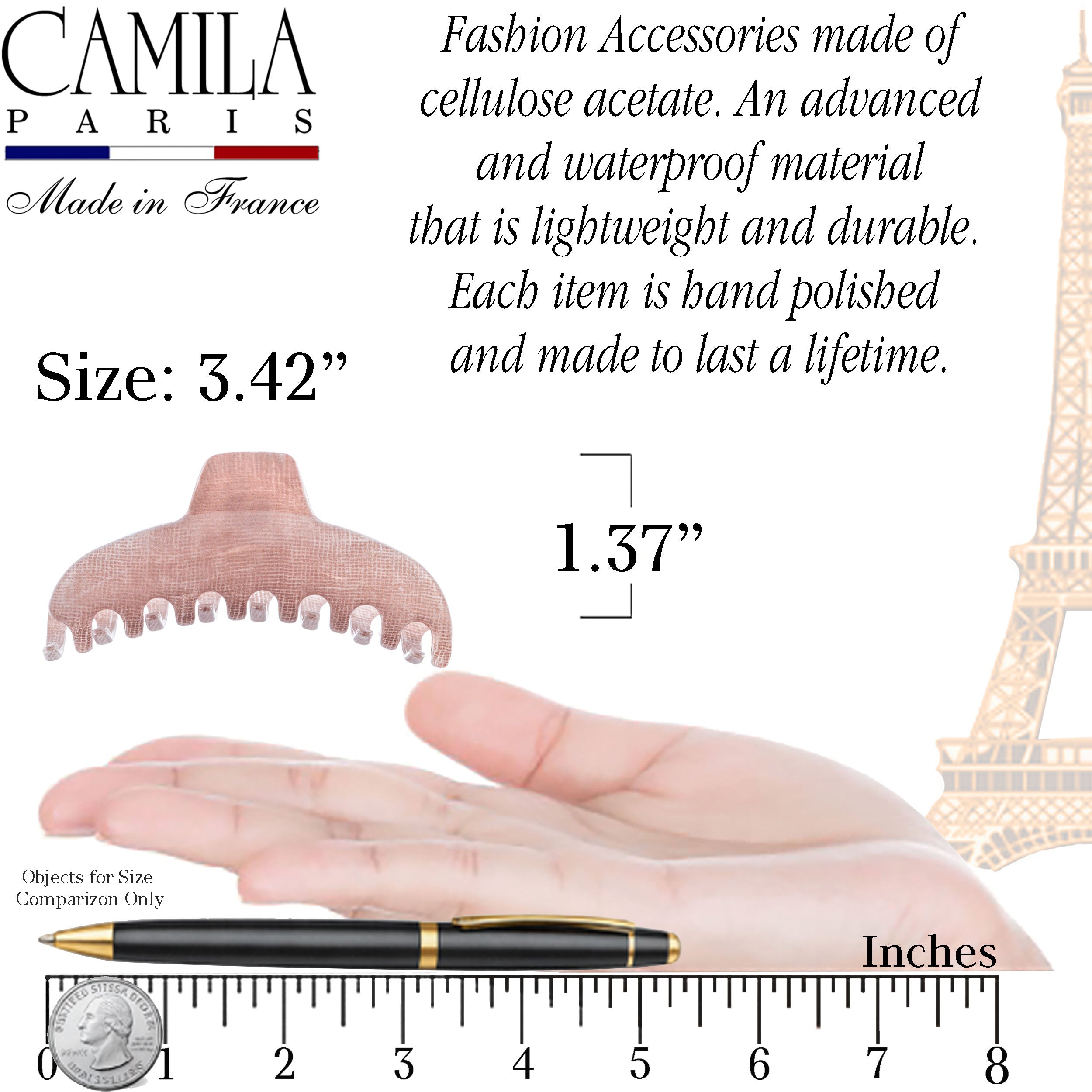 Décor Hair Clip - Jardin