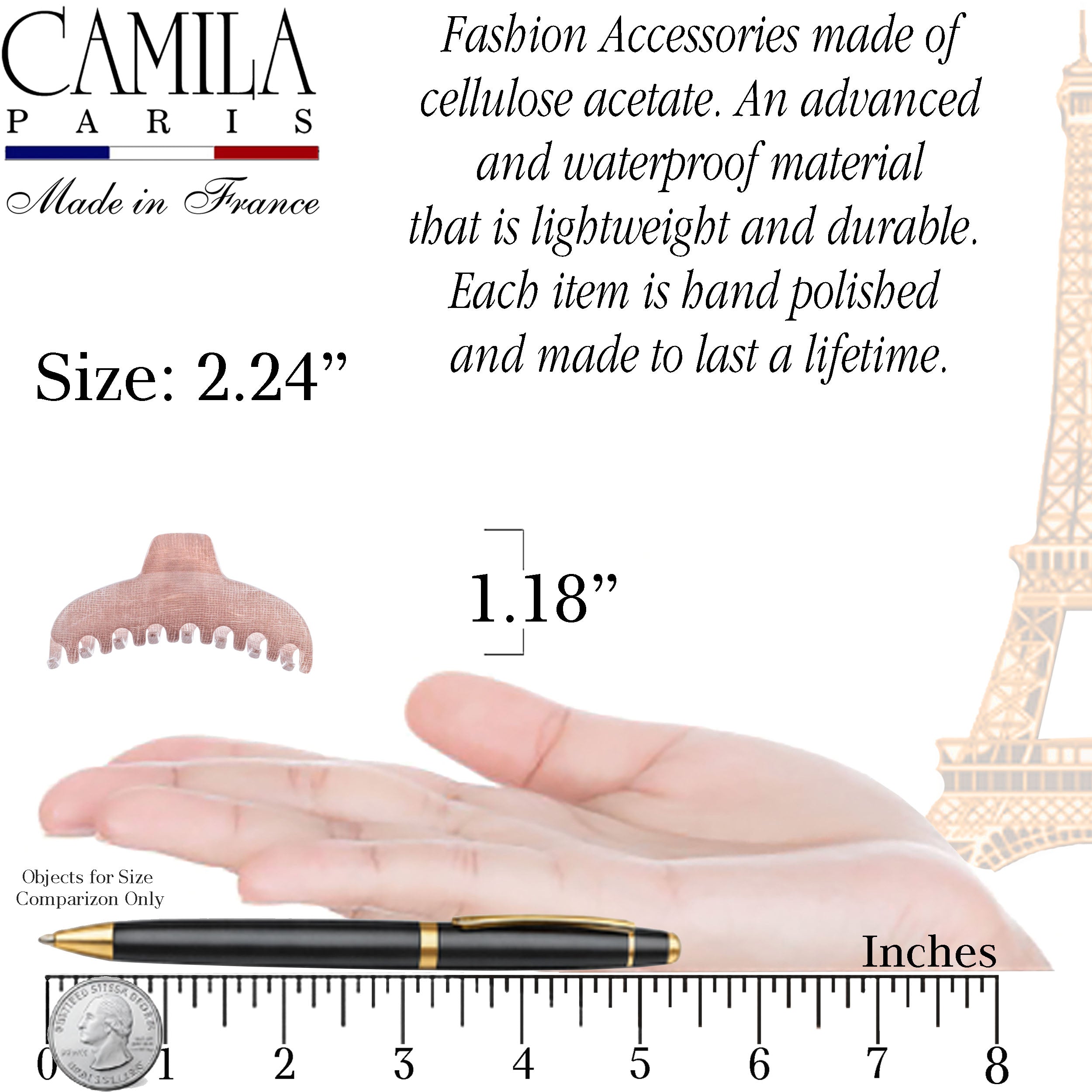 Décor Hair Clip - Jardin