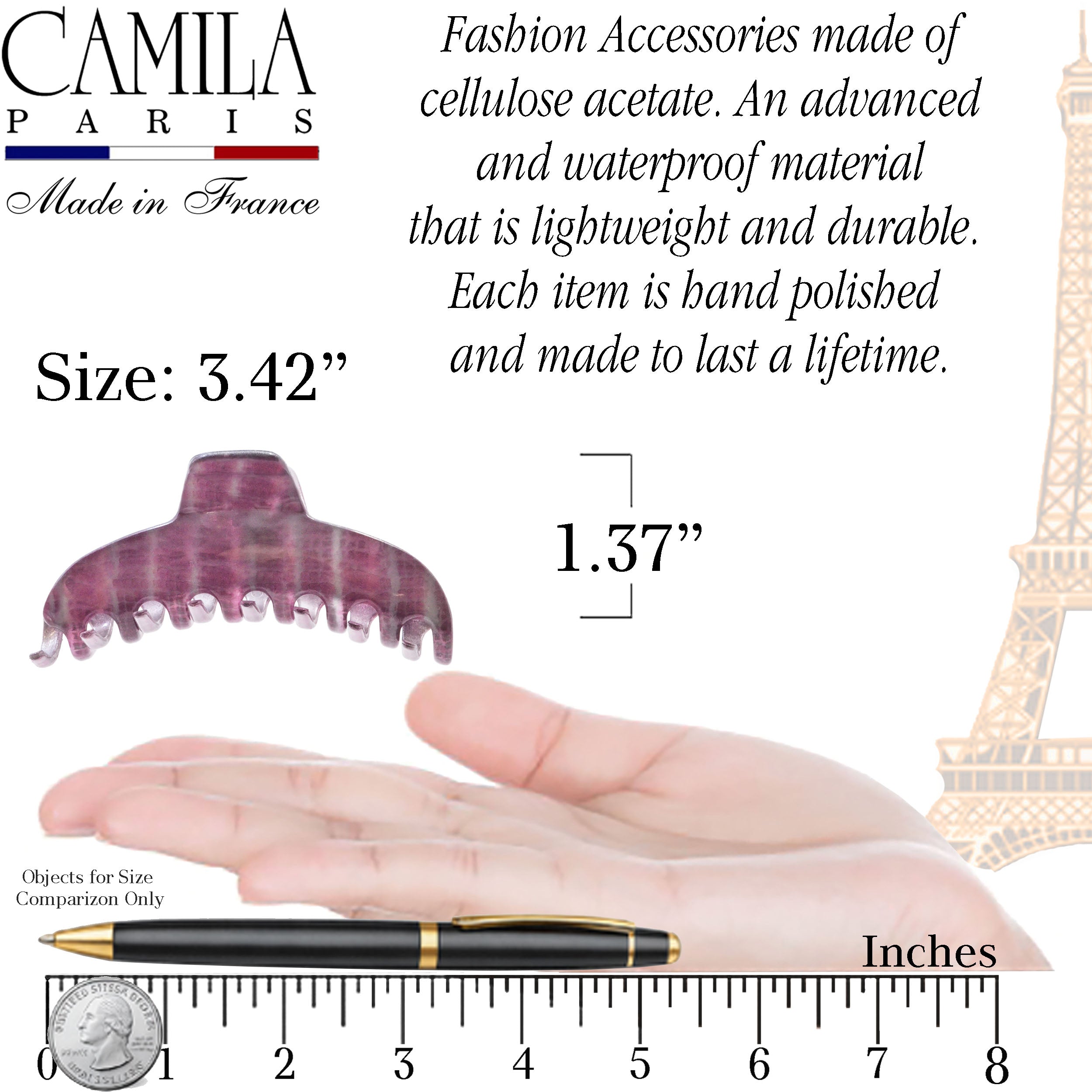 Décor Hair Clip - Jardin