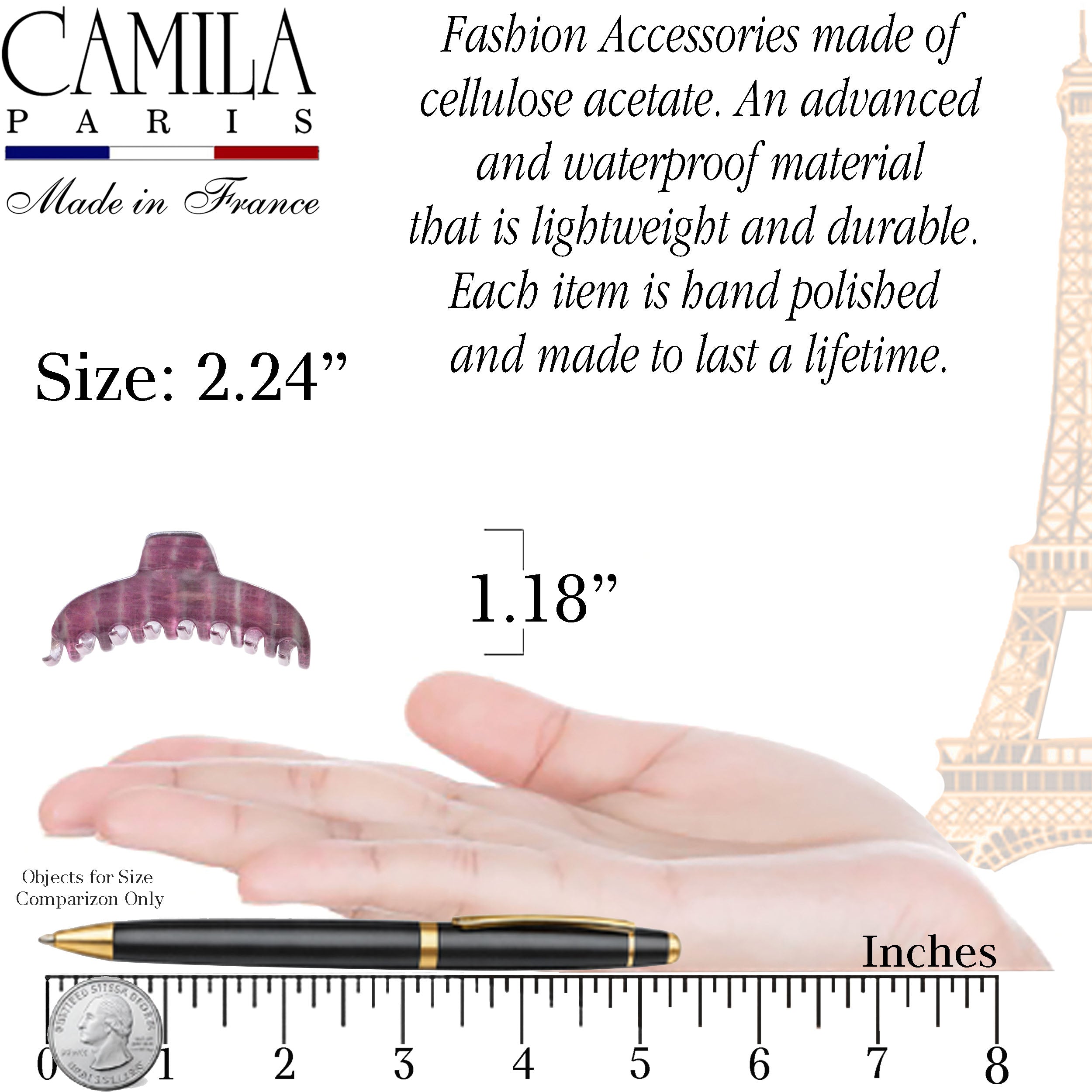 Décor Hair Clip - Jardin
