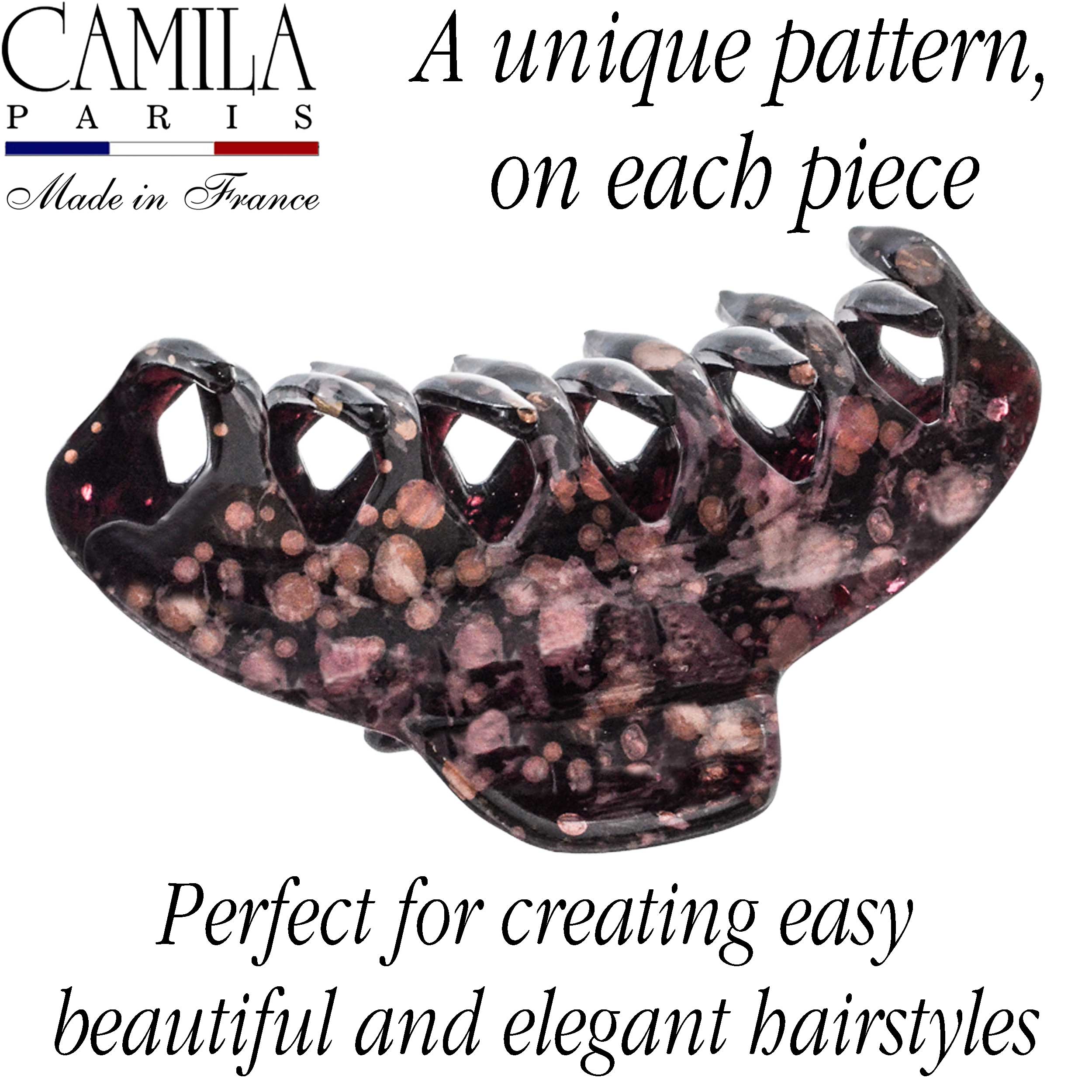 Hand Painted Hair Clip - Pétale