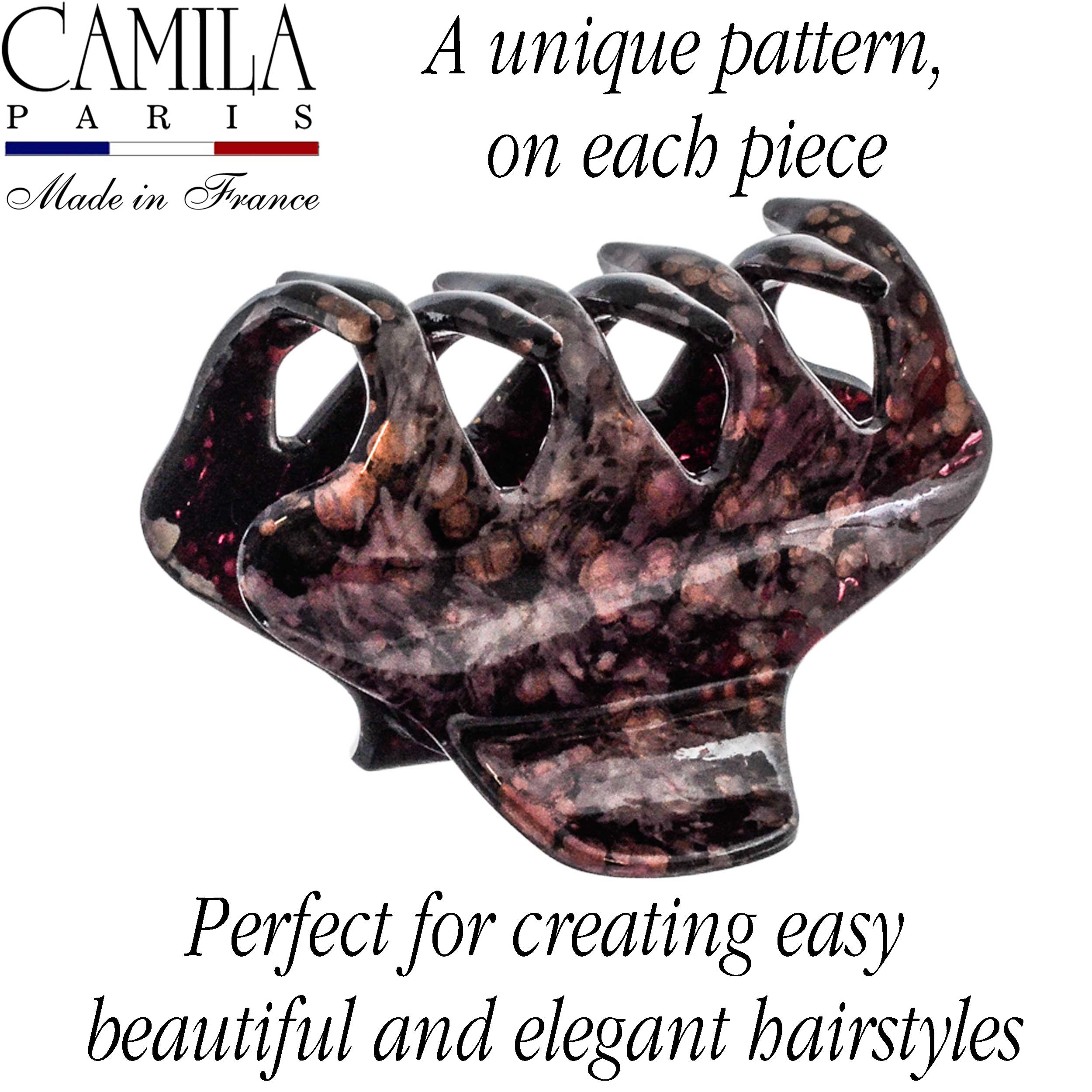 Hand Painted Hair Clip - Pétale