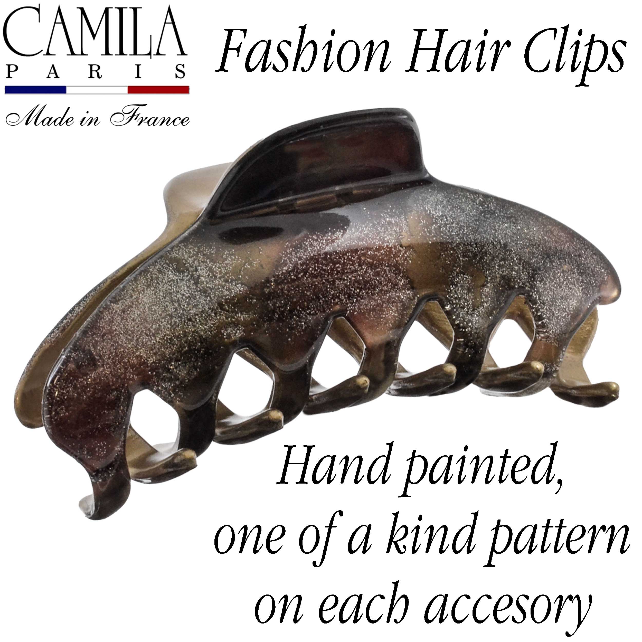 Hand Painted Hair Clip - Pétale