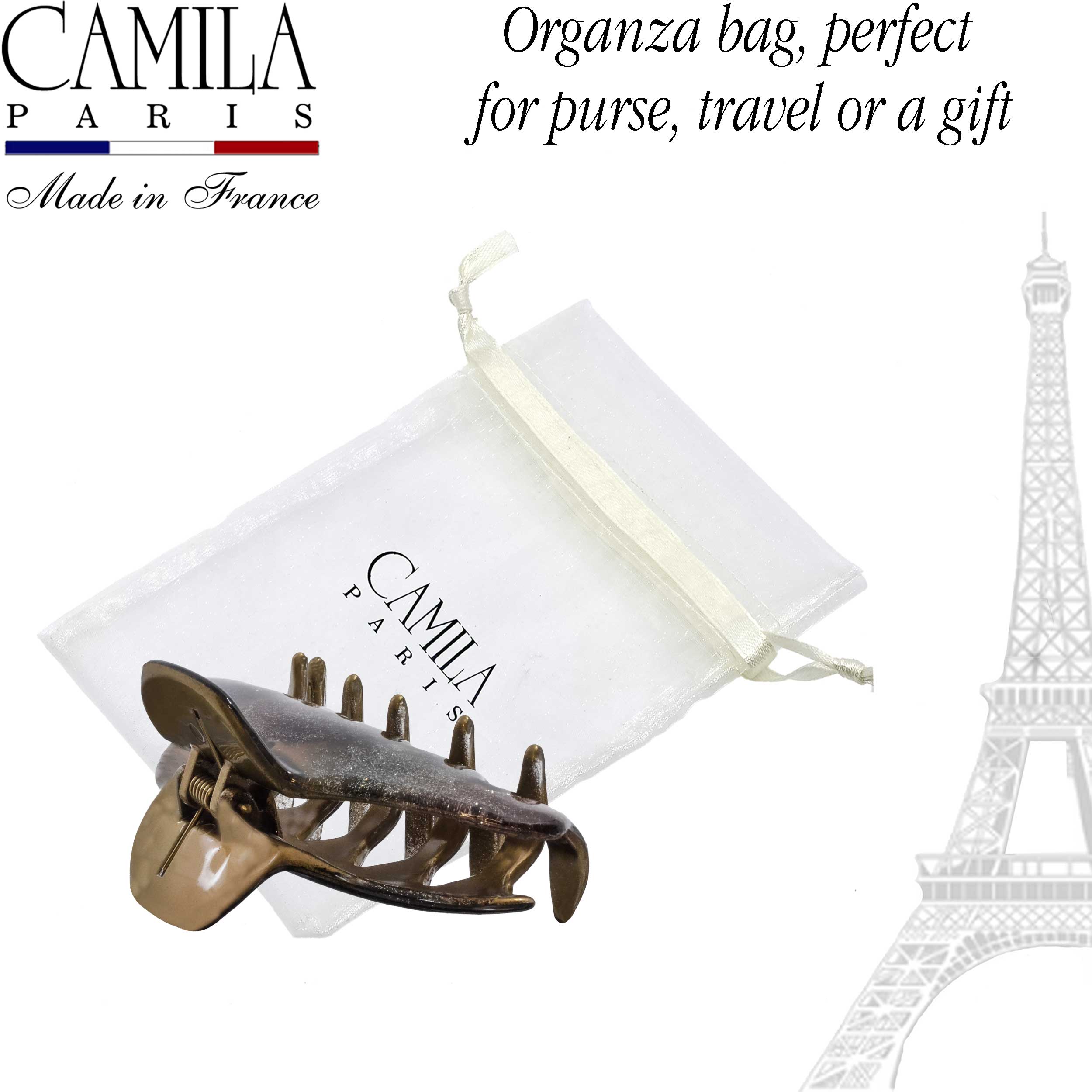 Hand Painted Hair Clip - Pétale